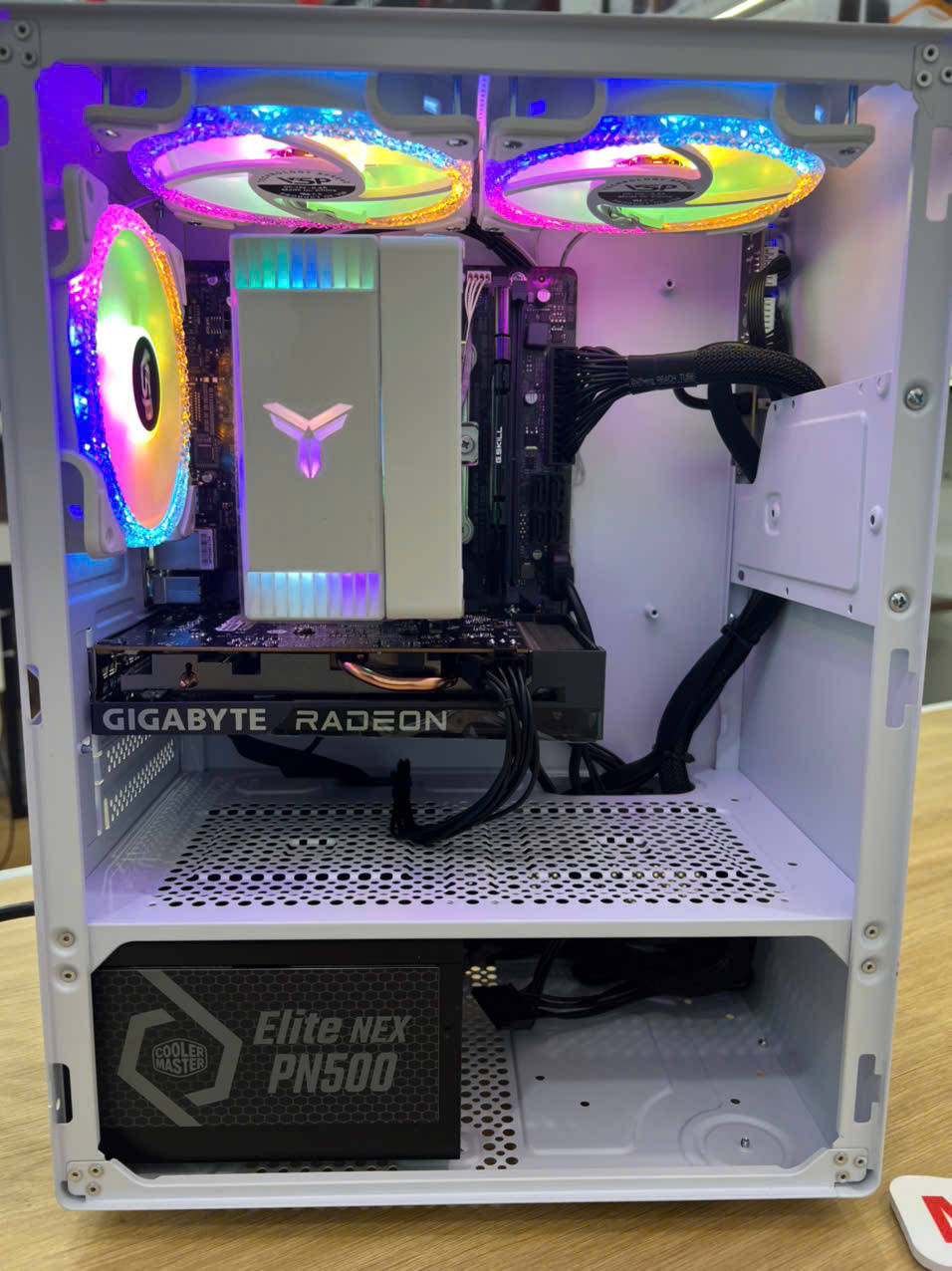 PC Gaming Intel Core i3 12100F  RX6500XT 4GB  RAM 16GB  SSD NVMe 512GB