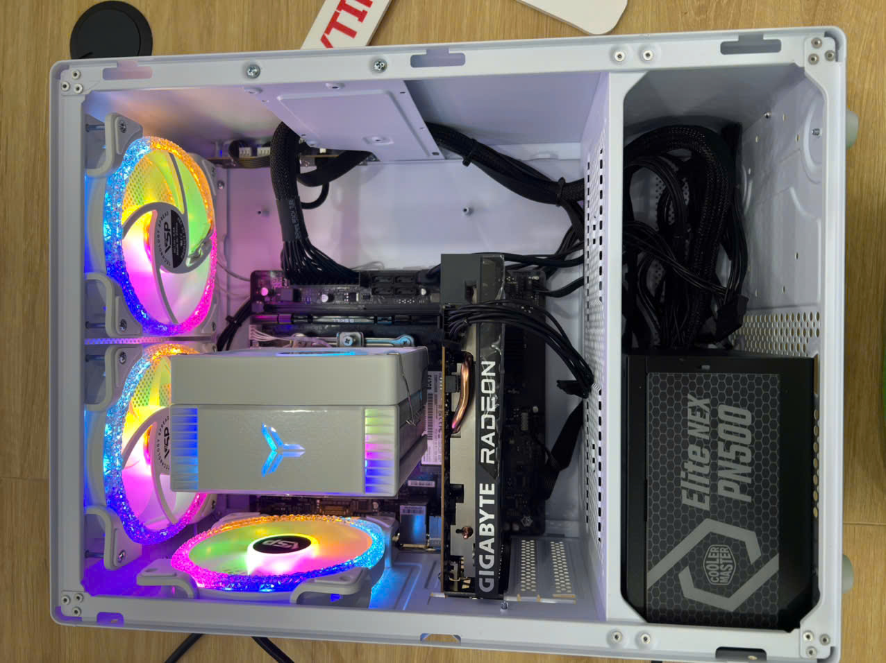 PC Gaming Intel Core i3 12100F  RX6500XT 4GB  RAM 16GB  SSD NVMe 512GB
