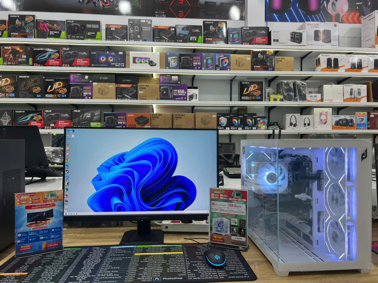 PC Gaming Intel Core i5 12400F  RX6600 8GB  RAM 16GB  SSD 512GB