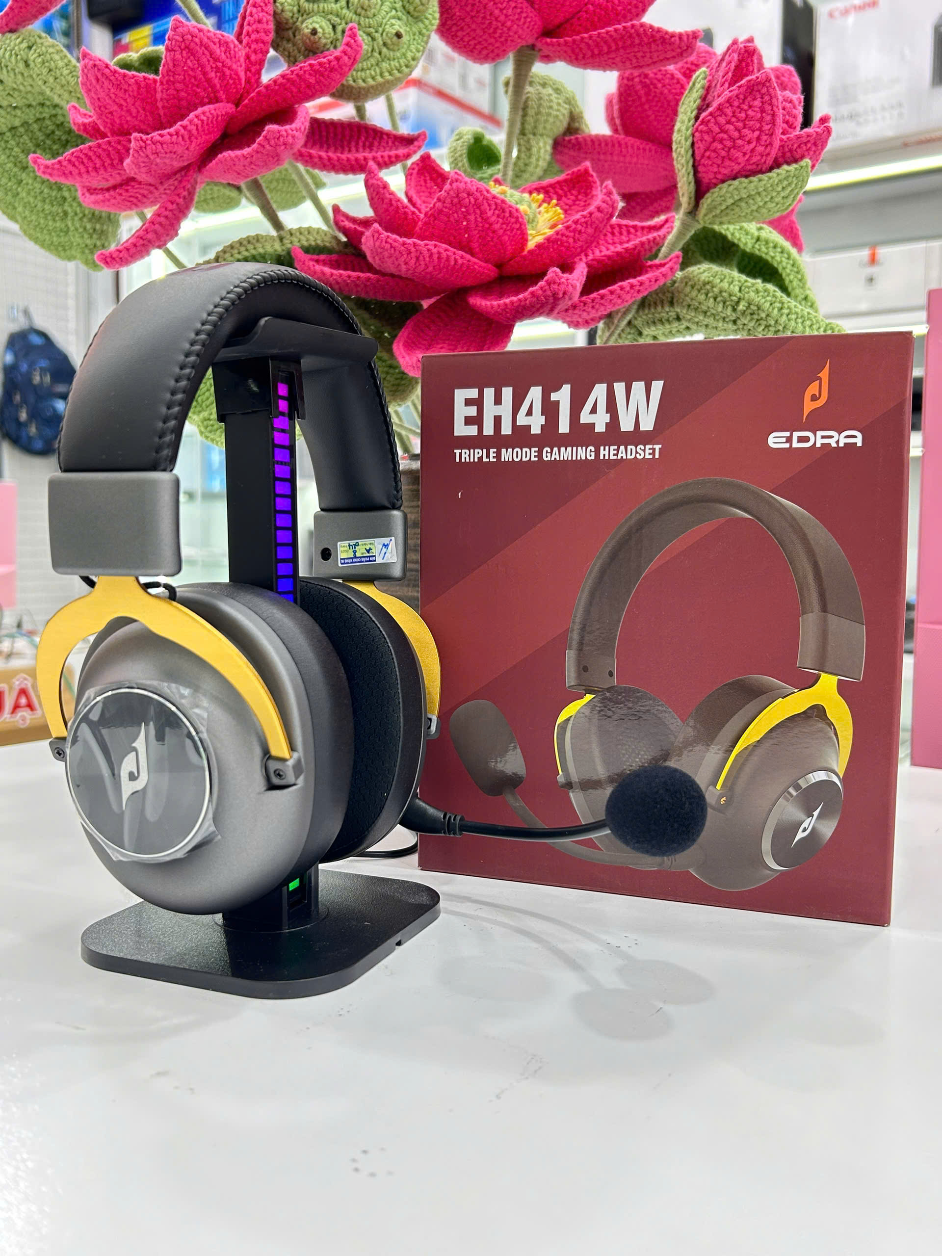 Tai Nghe Gaming E-DRA EH414W – Đa Chế Độ, Âm Thanh Vượt Trội