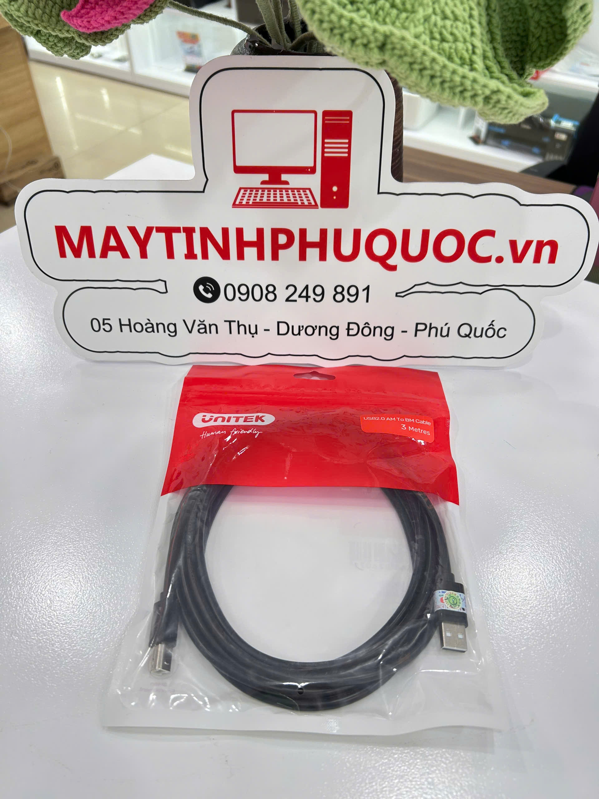 Cáp in USB UNITEK 3M (Y-C420) - 5M (Y-C421)