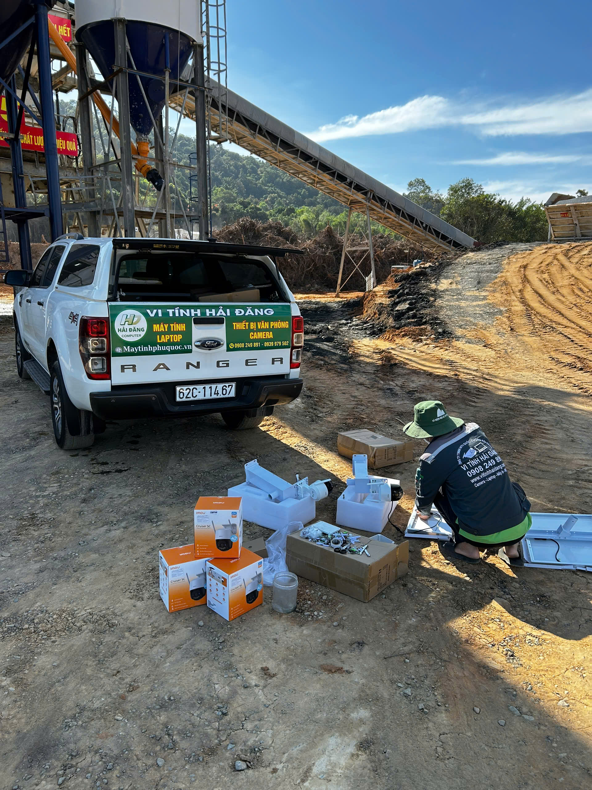 Thi Công Camera Năng Lượng Mặt Trời Cho Khu Vực Không Có Điện – Dịch Vụ Lắp Đặt Camera Phú Quốc | Máy Tính Phú Quốc | Vi Tính Hải Đăng