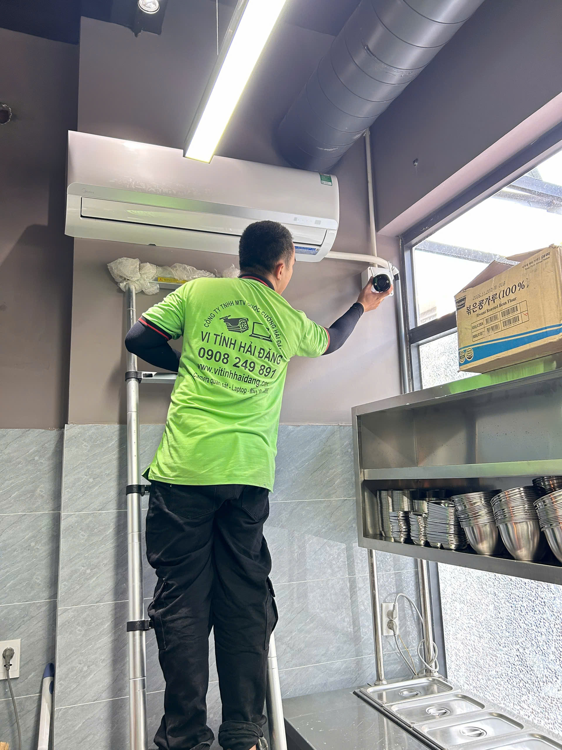 Thi Công – Lắp Đặt Camera Cho Nhà Hàng, Quán Ăn, Quán Cà Phê – Dịch Vụ Lắp Đặt Camera Phú Quốc | Máy Tính Phú Quốc | Vi Tính Hải Đăng
