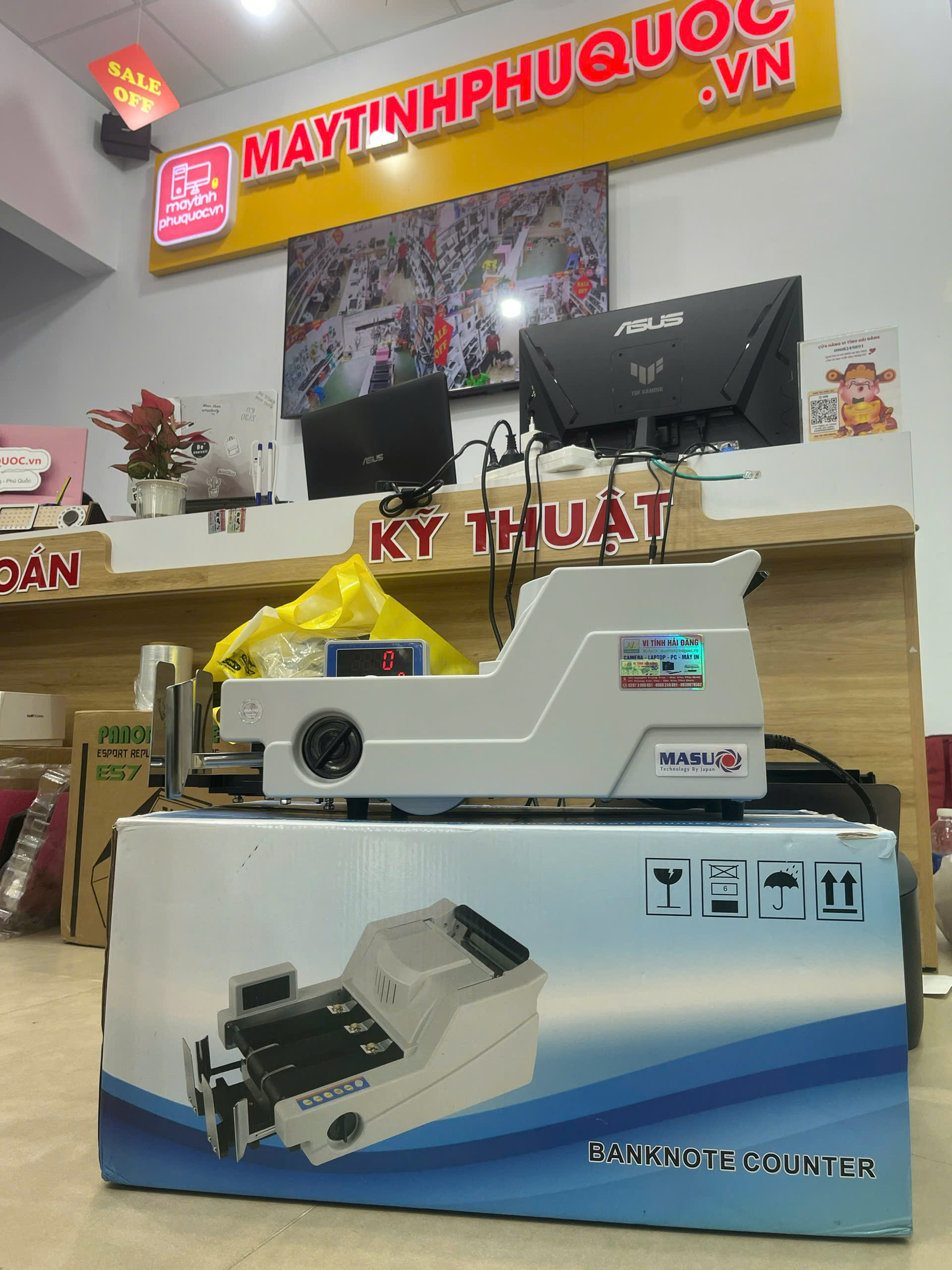 Nhận sửa máy đếm tiền cho cửa hàng, doanh nghiệp – Dịch Vụ Sửa Giao Nhận Tận Nơi Phú Quốc | Máy Tính Phú Quốc | Vi Tính Hải Đăng