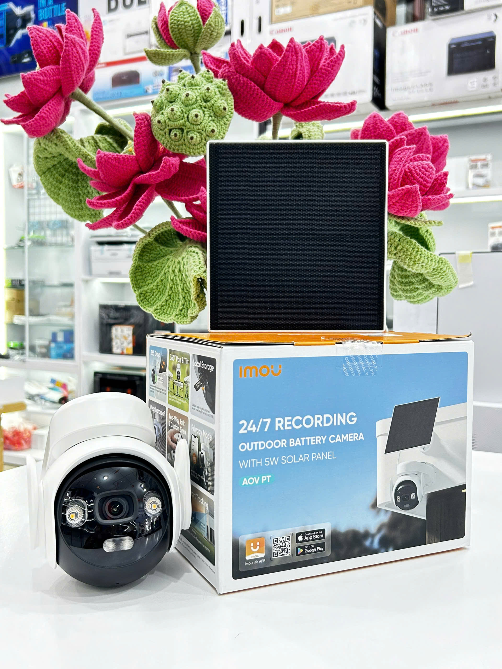 Camera IMOU IPC-B7ED-5M0TEA-EU/FSP14 năng lượng mặt trời