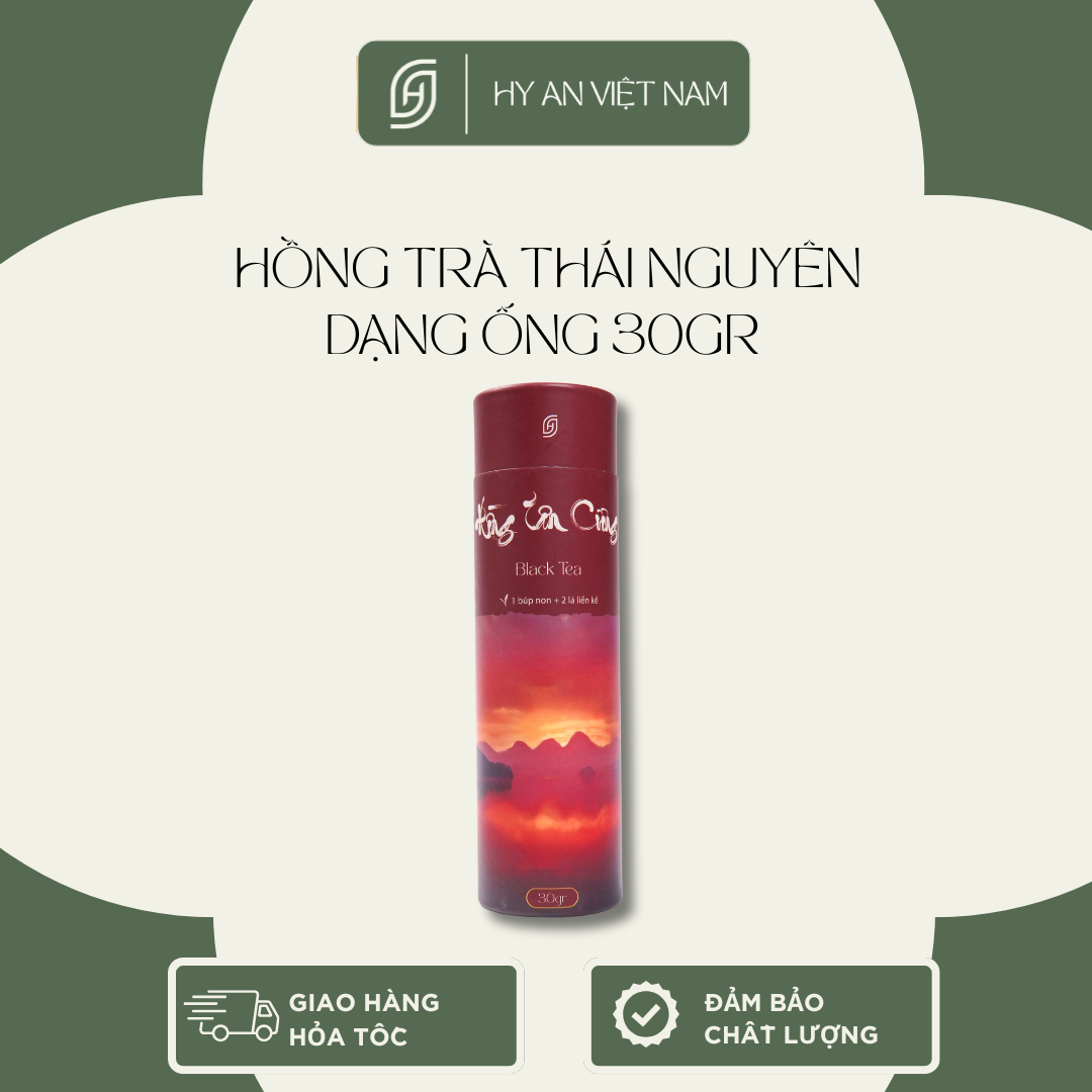 Combo hồng trà-trà đen, Hồng trà Shan tuyết 30gr, Hồng trà Tân Cương 30gr, Trà ngon thượng hạng Hy An Việt Nam tea