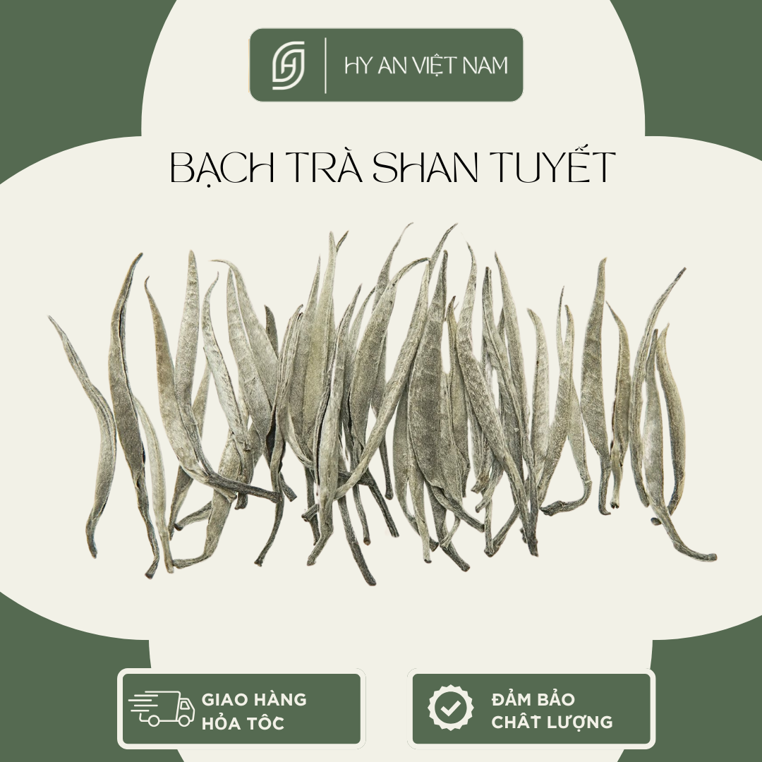 Combo 3 loại trà Shan tuyết, Lục trà Shan tuyết 30gr, Hồng trà Shan tuyết 30gr, Bạch trà Shan tuyết 30gr-Trà thượng hạng