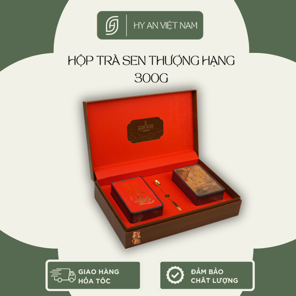 TRÀ SEN THƯỢNG HẠNG 300GRAM HY AN