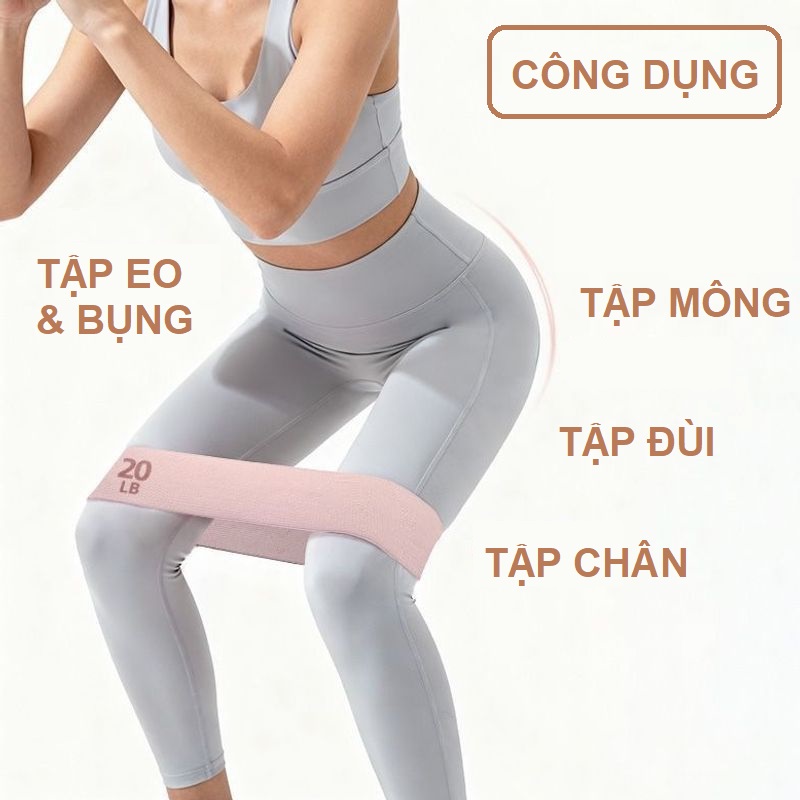 Dây Kháng Lực Vải Polyester - AOLIKES 3618