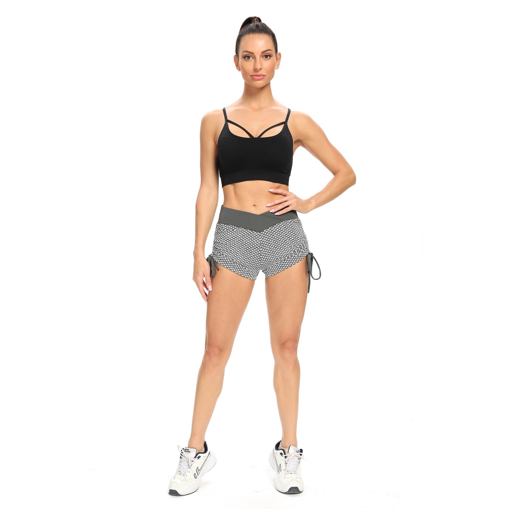QUẦN SHORT CHUN MÔNG TẬP GYM CHO NỮ Q-9257