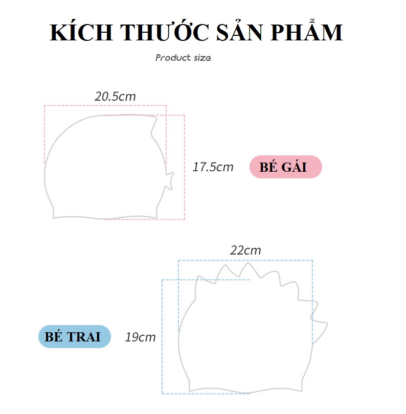 MŨ BƠI TRẺ EM AOLIKES 5011