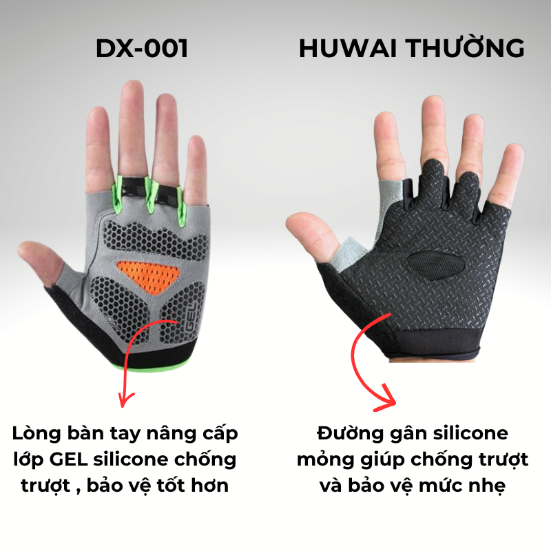 Găng tay tập gym DATX  , DX-001