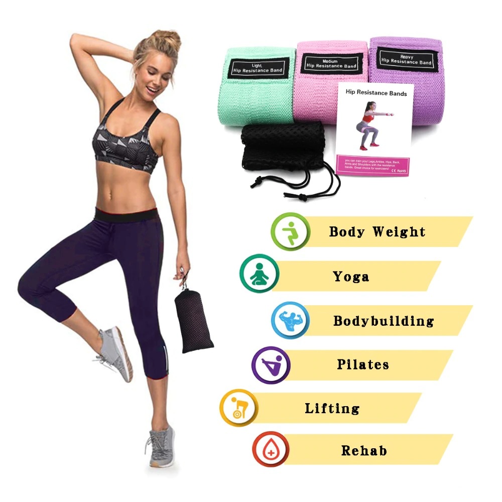 DÂY KHÁNG LỰC TẬP MÔNG ĐÙI AOLIKES 3604