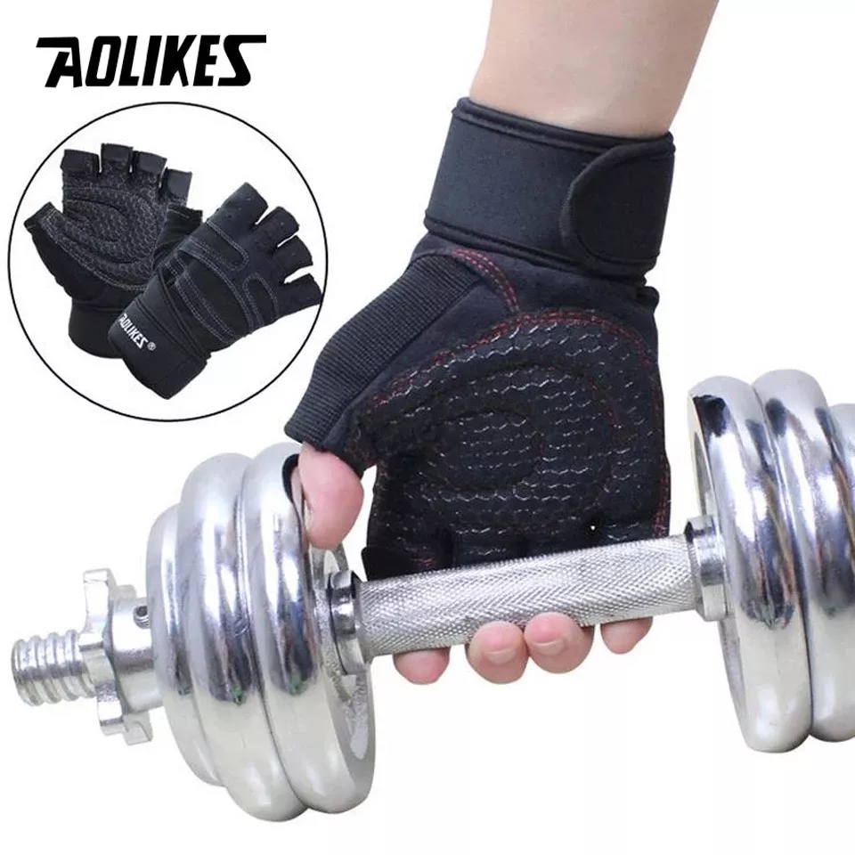 GĂNG TAY TẬP GYM AOLIKES 109