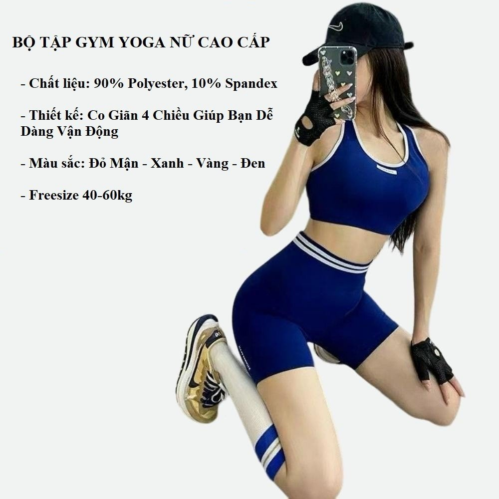 BỘ TẬP GYM YOGA NỮ BT-002