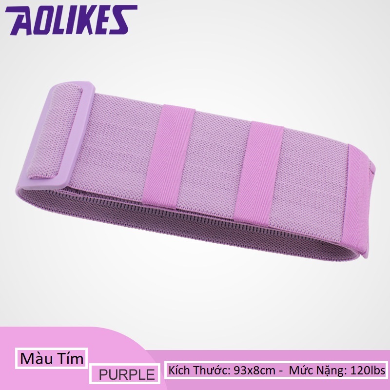 DÂY KHÁNG LỰC TẬP MÔNG ĐÙI CÓ KHOÁ ĐIỀU CHỈNH AOLIKES 3606
