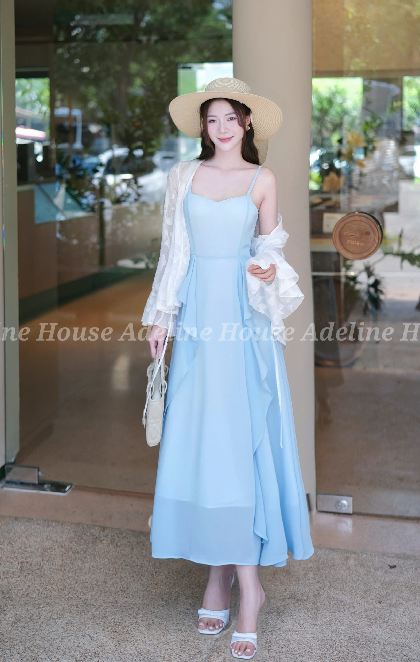 Adeline House - ✨  Đầm 2 Dây Xanh Dương Nàng Mer Xinh Xắn! TK20.2 SIZE XS S M L XL 2XL 3XL 4XL