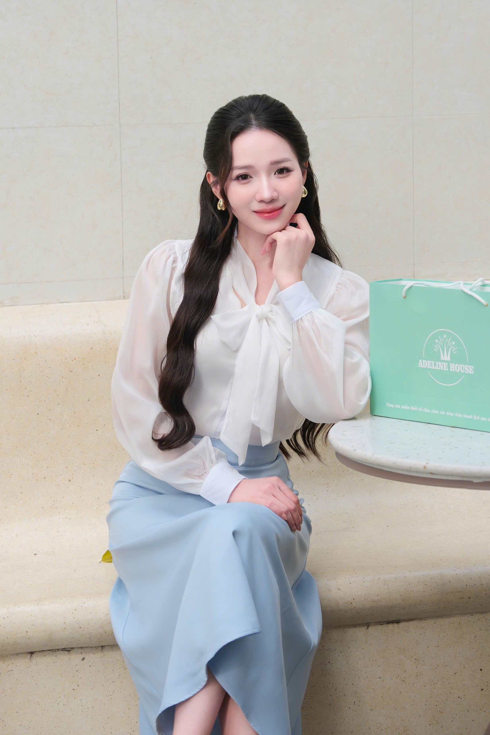 ADELINE HOUSE- SET VÁY TIỂU THƯ NHẸ NHÀNG – THANH LỊCH MÀ VẪN RẤT TÔN DÁNG- TK152.4 + TK25.4 SIZE XS S M L XL 2XL 3XL 4XL