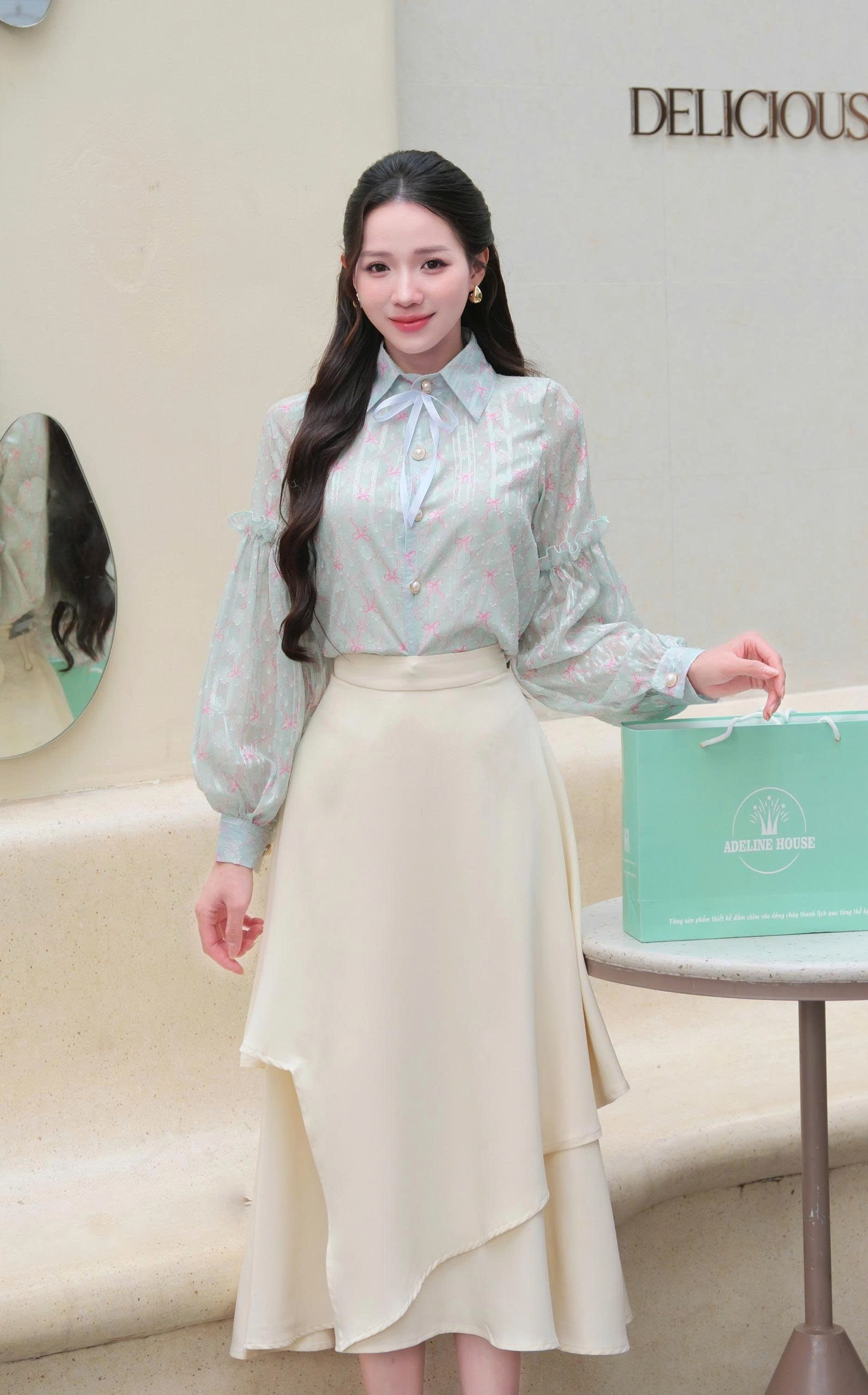 Adeline house - Chân váy công sở 