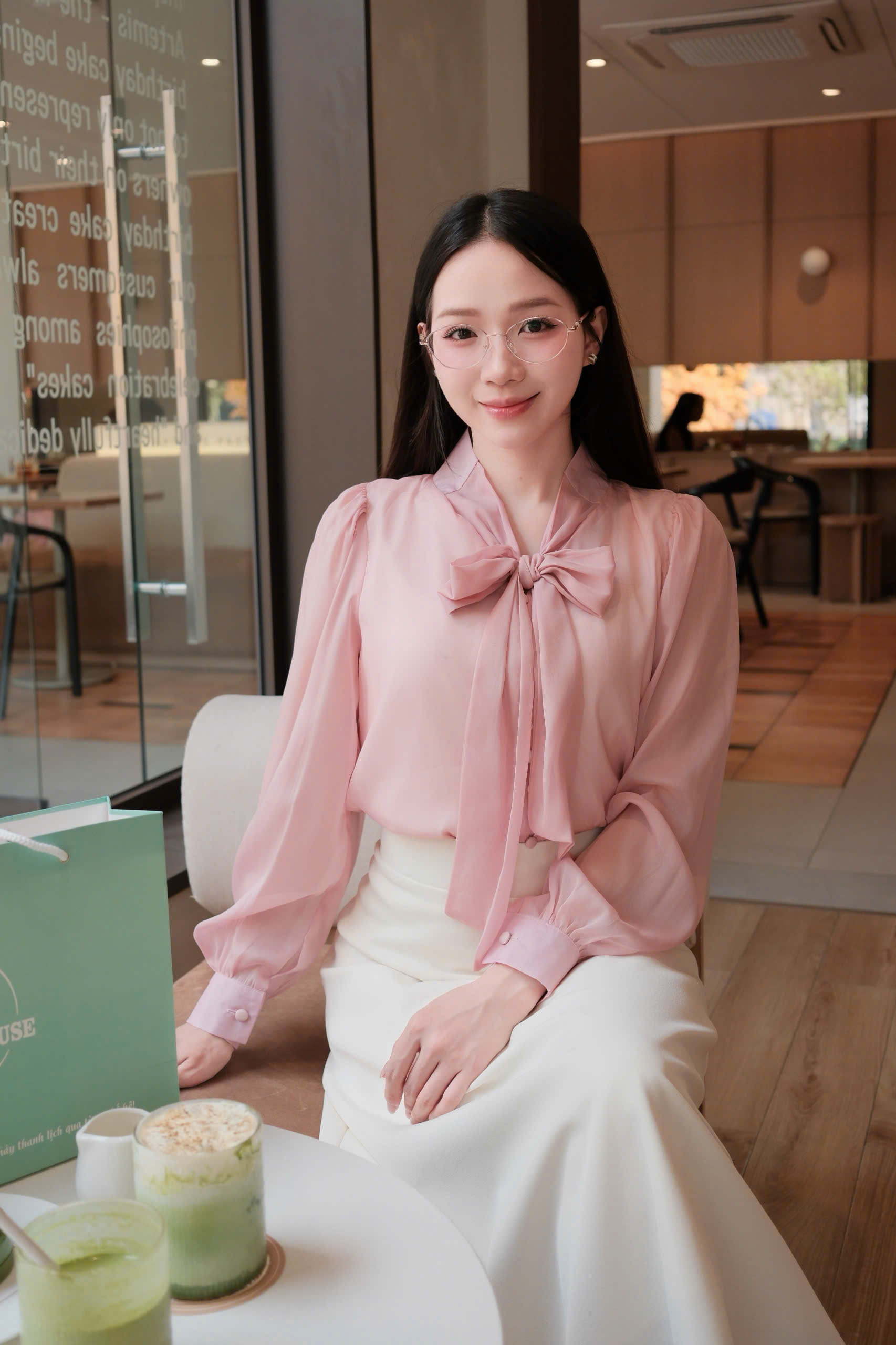 ADELINE HOUSE- SET VÁY SƠ MI NƠ+ CHÂN VÁY CÔNG SỞ- TK152.5 + TK157.3 SIZE XS S M L XL 2XL 3XL 4XL