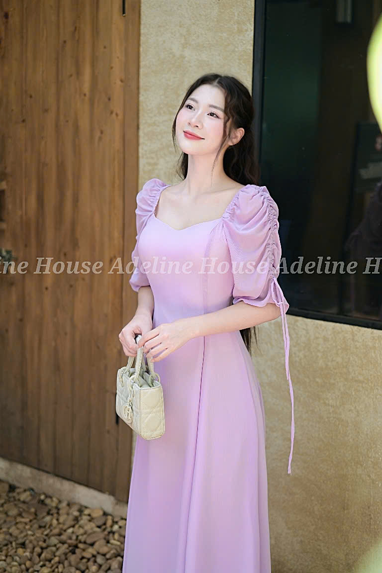 ADELINE HOUSE - Đầm Tím nàng thơ – dịu dàng và thanh lịch - TK21.4