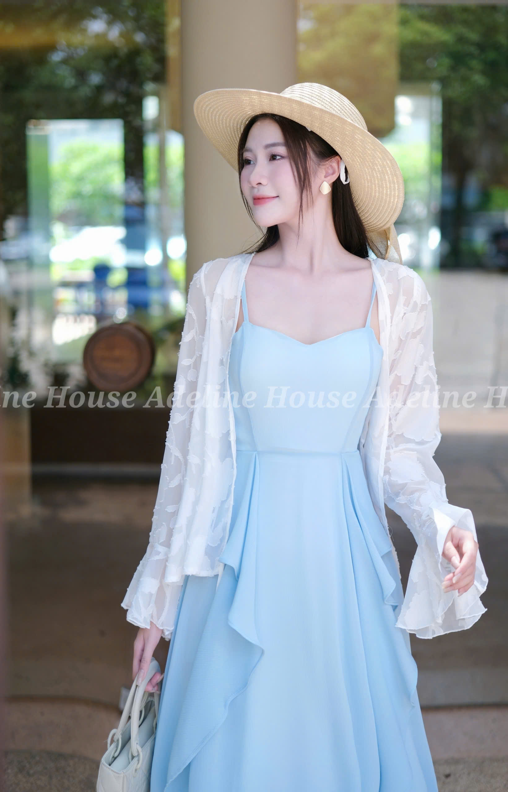 Adeline House - ✨  Đầm 2 Dây Xanh Dương Nàng Mer Xinh Xắn! TK20.2 SIZE XS S M L XL 2XL 3XL 4XL