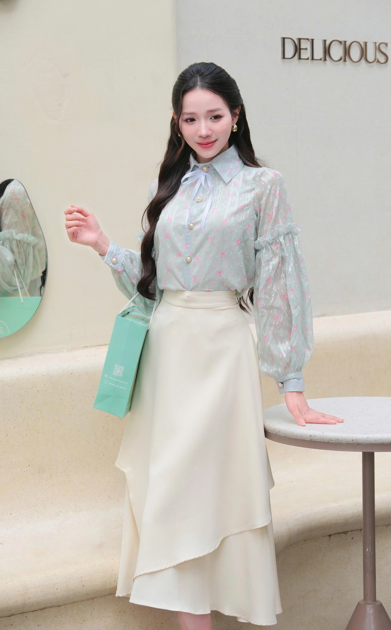 Adeline house - Chân váy công sở 