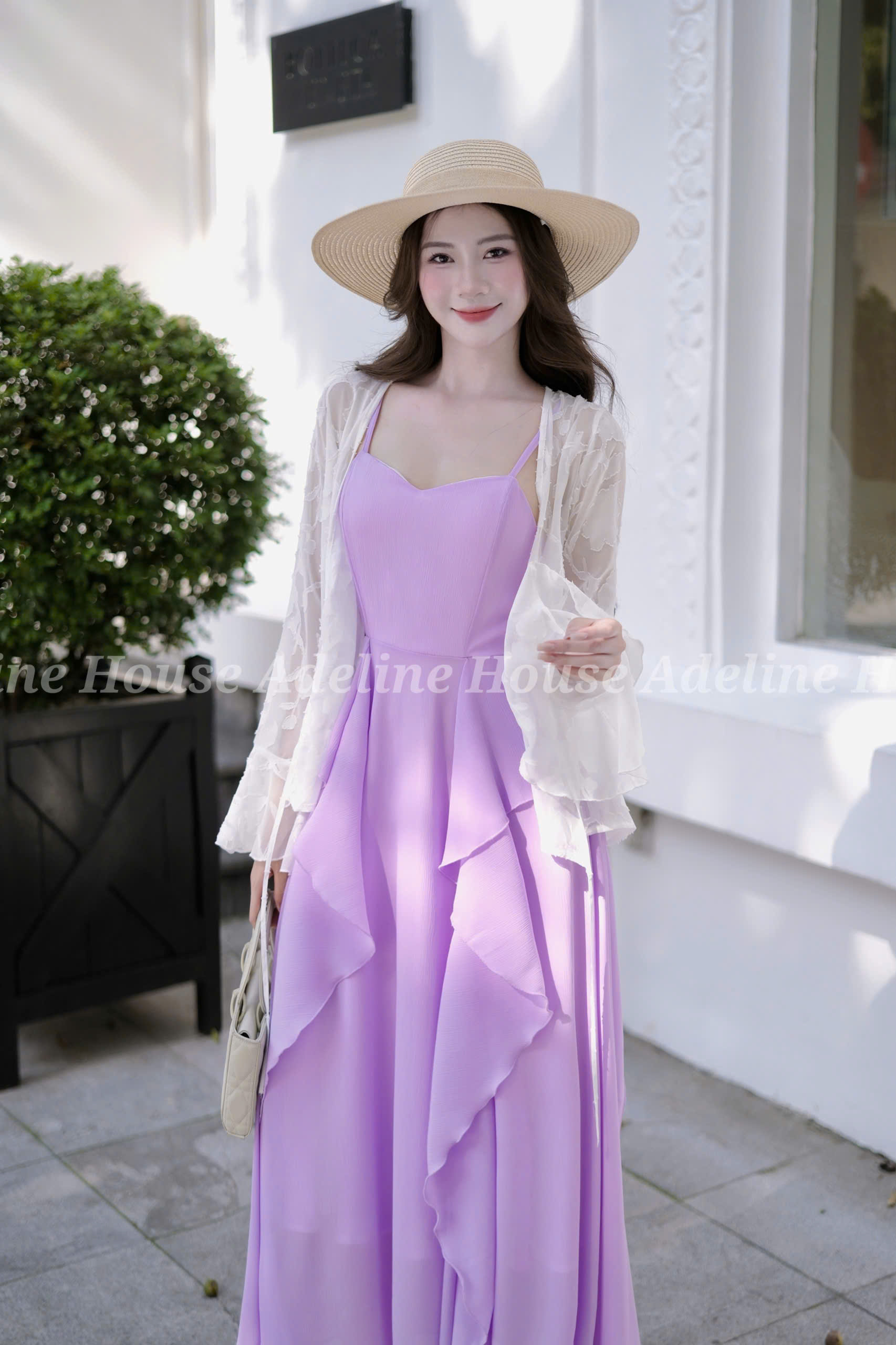 Adeline House - ✨  Đầm 2 Dây Tím Pastel Nàng Mer Xinh Xắn! TK20.4 SIZE XS S M L XL 2XL 3XL 4XL