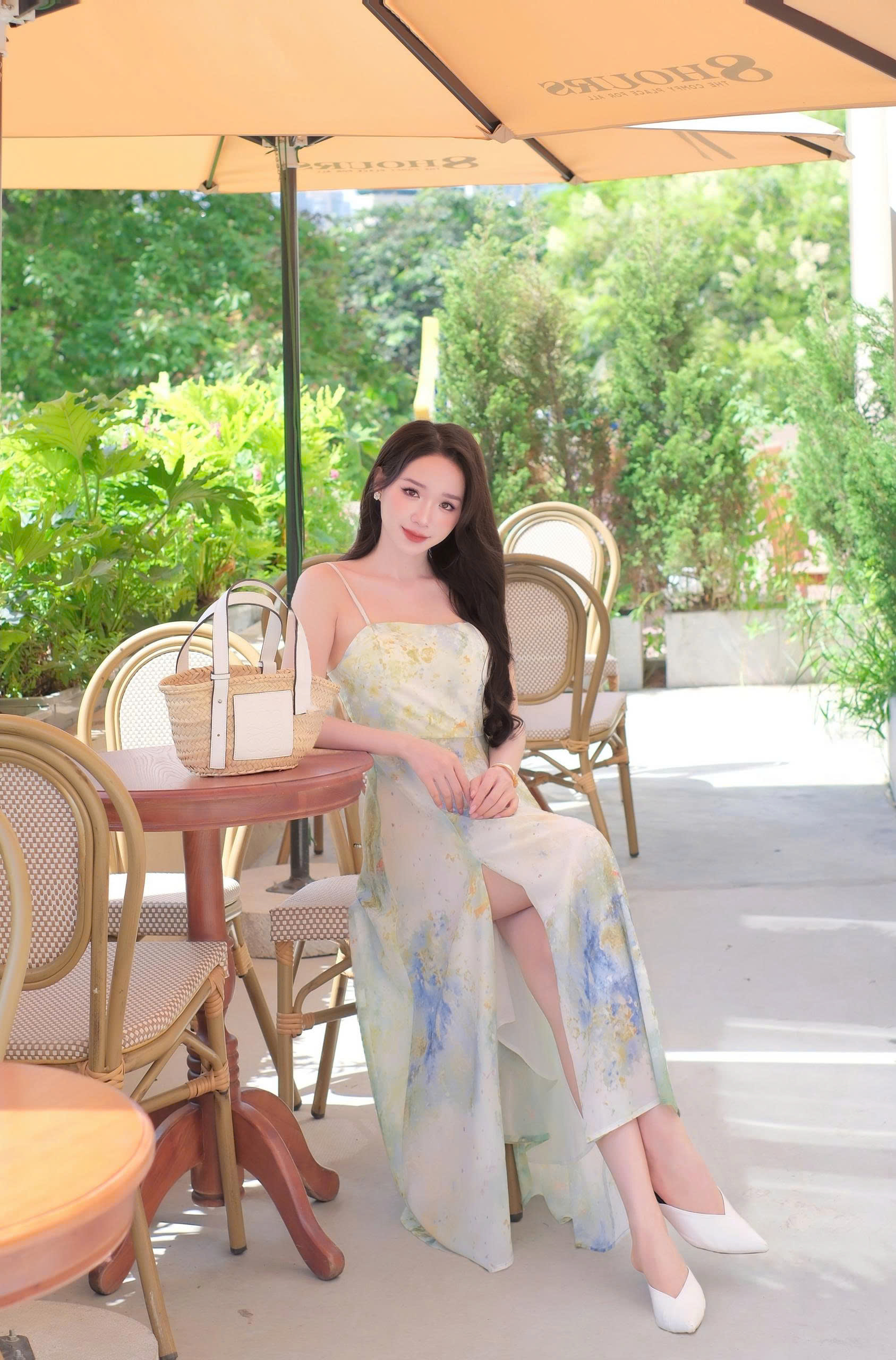 ADELINE HOUSE- Đầm Voan 2 dây Dáng Dài Cao Cấp – Thiết Kế Thanh Lịch Adeline- TK87 SIZE XS S M L XL 2XL 3XL 4XL