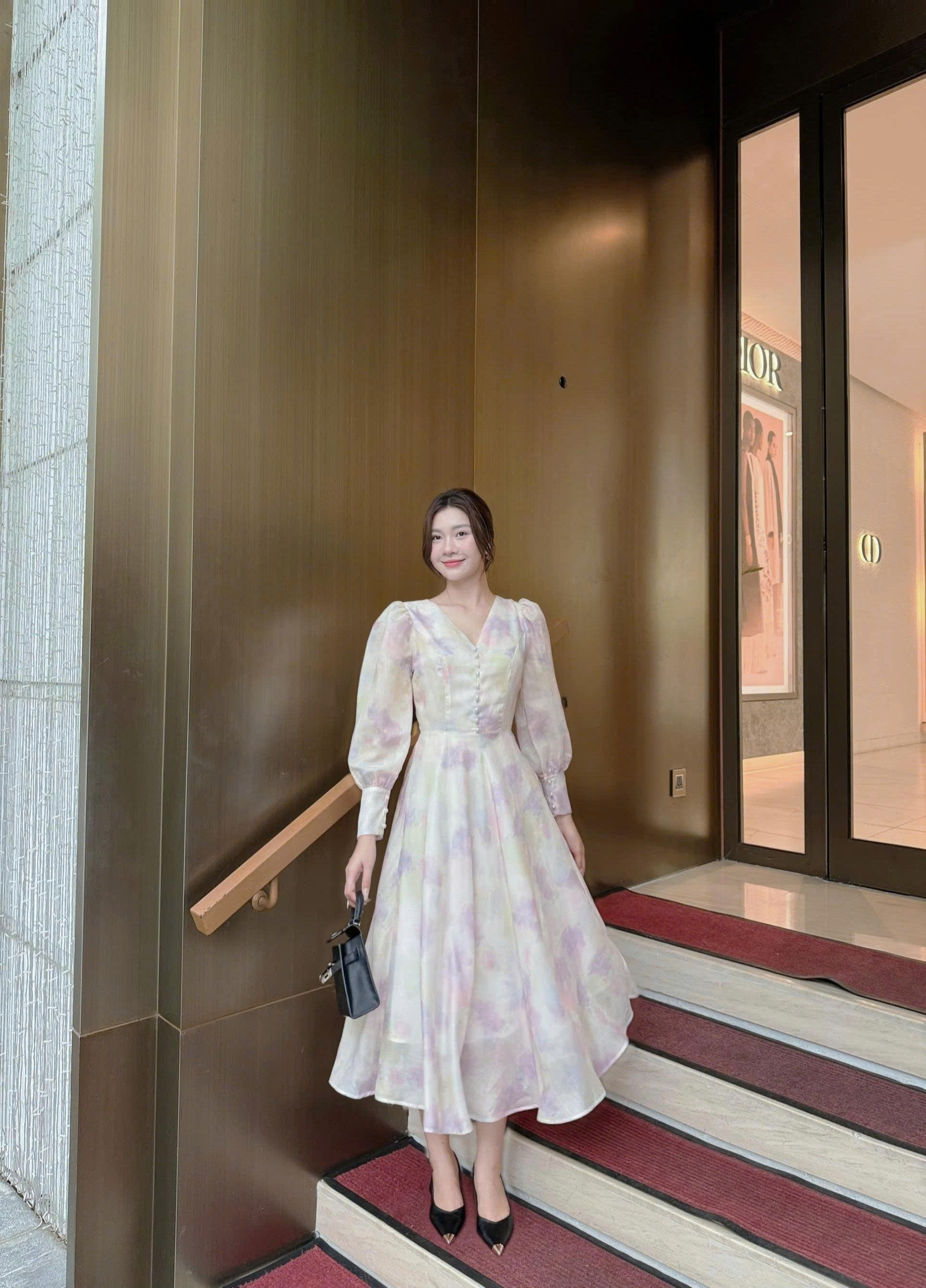 ADELINE HOUSE- Đầm Pastel Nàng Thơ Elara- TK75 SIZE XS S M L XL 2XL 3XL 4XL