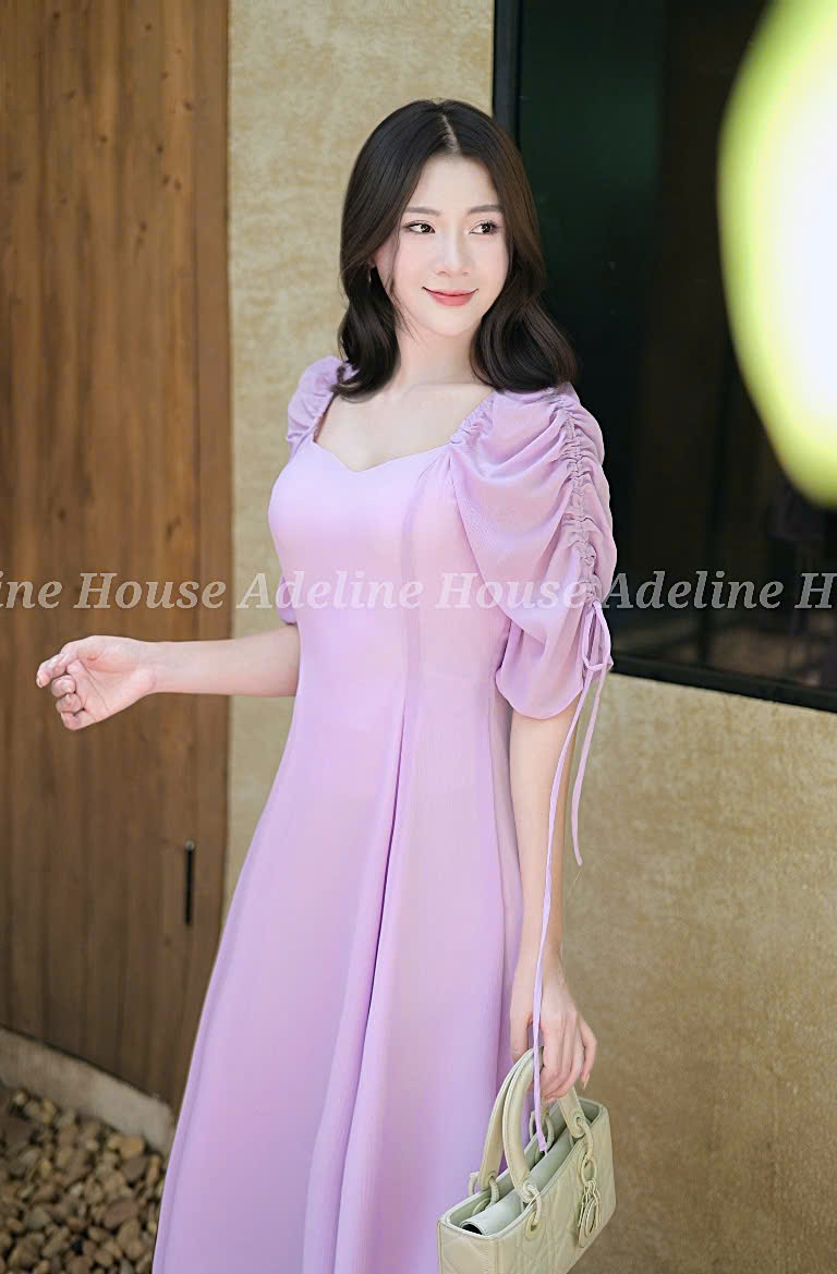ADELINE HOUSE - Đầm Tím nàng thơ – dịu dàng và thanh lịch - TK21.4