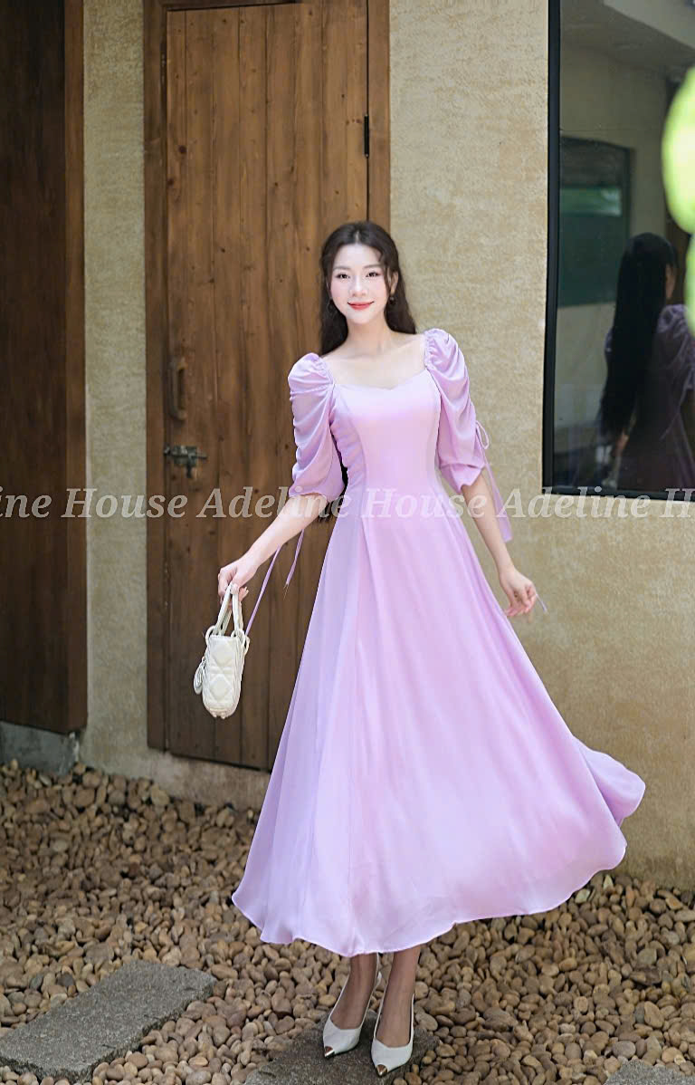 ADELINE HOUSE - Đầm Tím nàng thơ – dịu dàng và thanh lịch - TK21.4