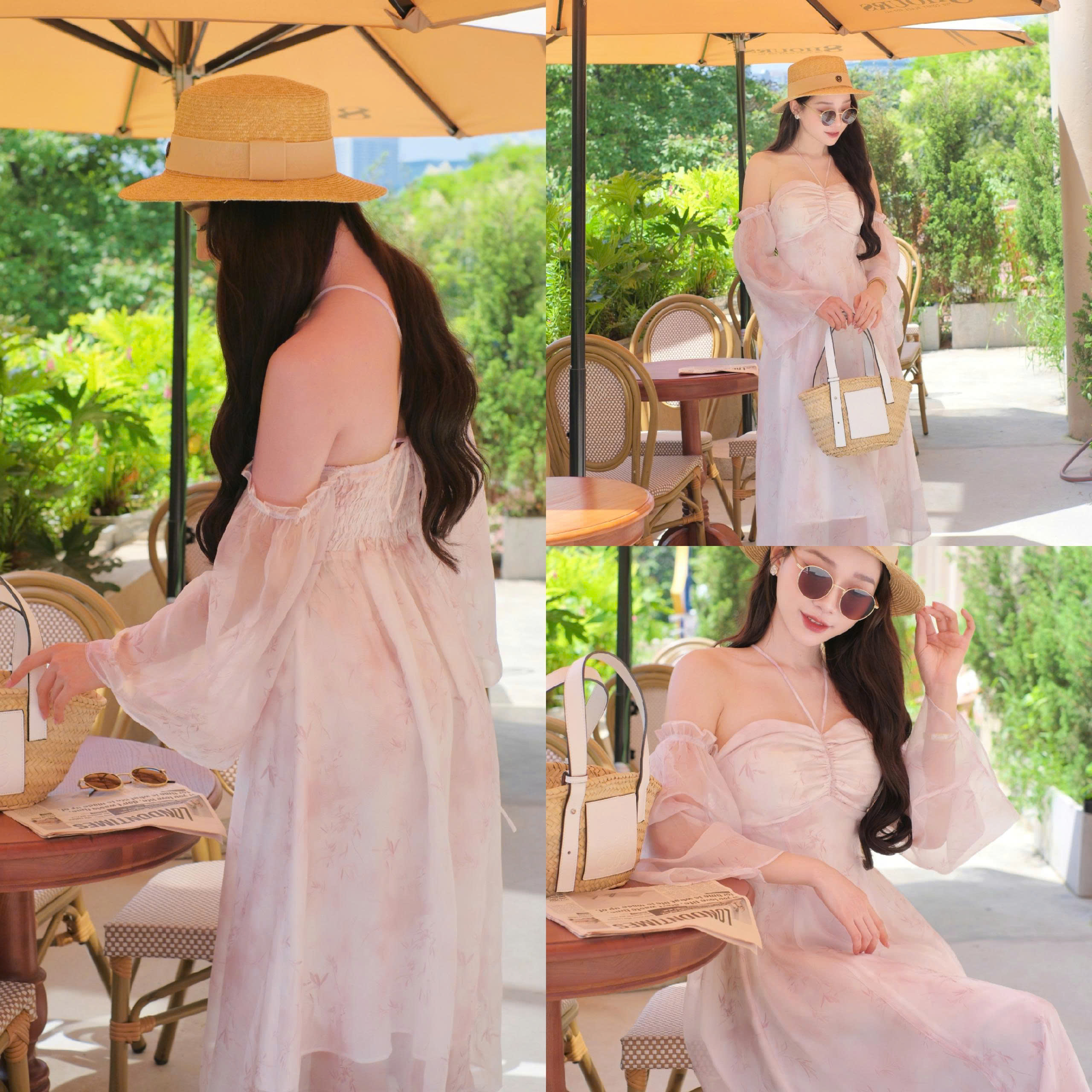 ADELINE HOUSE- Đầm Tiểu Thư Trễ Vai Rosalie- TK67 SIZE XS S M L XL 2XL 3XL 4XL