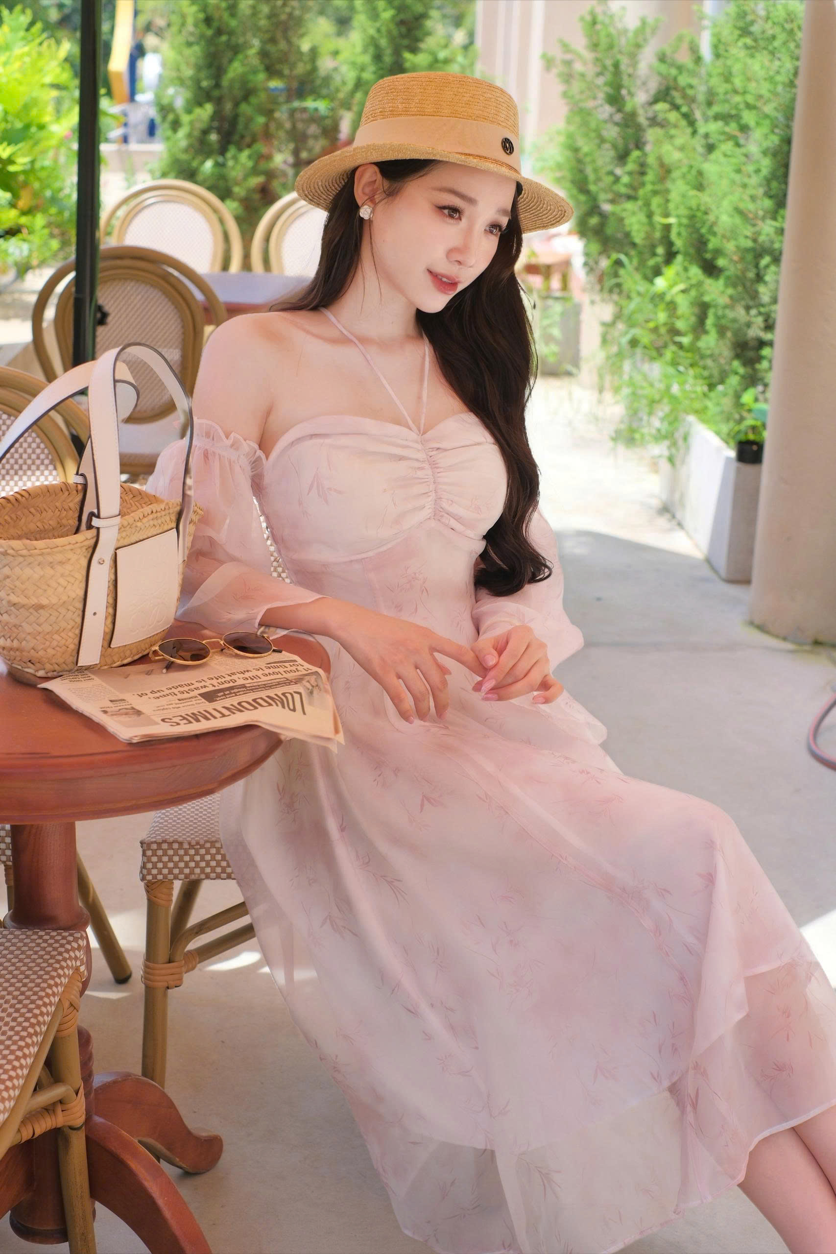 ADELINE HOUSE- Đầm Tiểu Thư Trễ Vai Rosalie- TK67 SIZE XS S M L XL 2XL 3XL 4XL