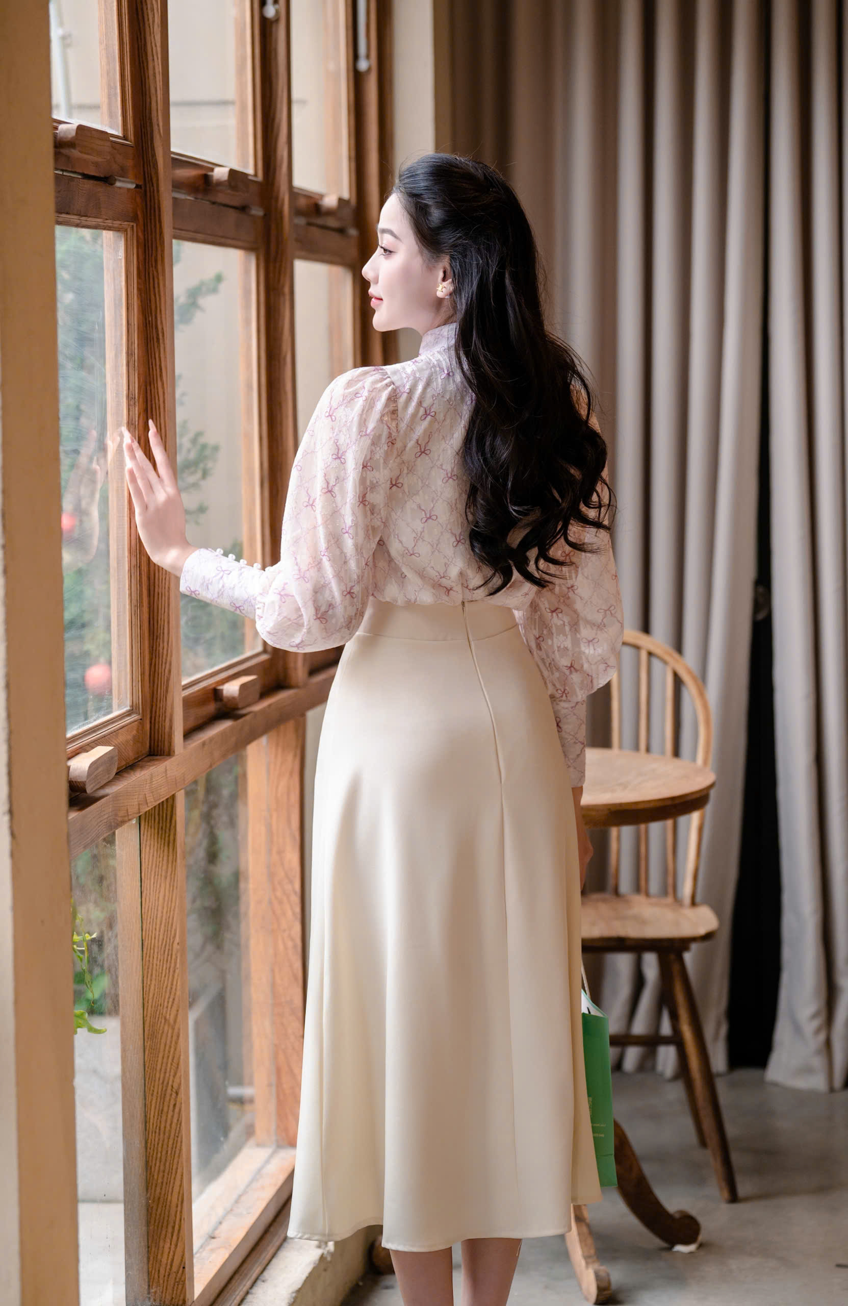 ADELINE HOUSE- SET VÁY CÔNG SỞ TÍM NHẸ, NHẸ NHÀNG – THANH LỊCH MÀ VẪN RẤT TÔN DÁNG- TK175.3 + TK162.3