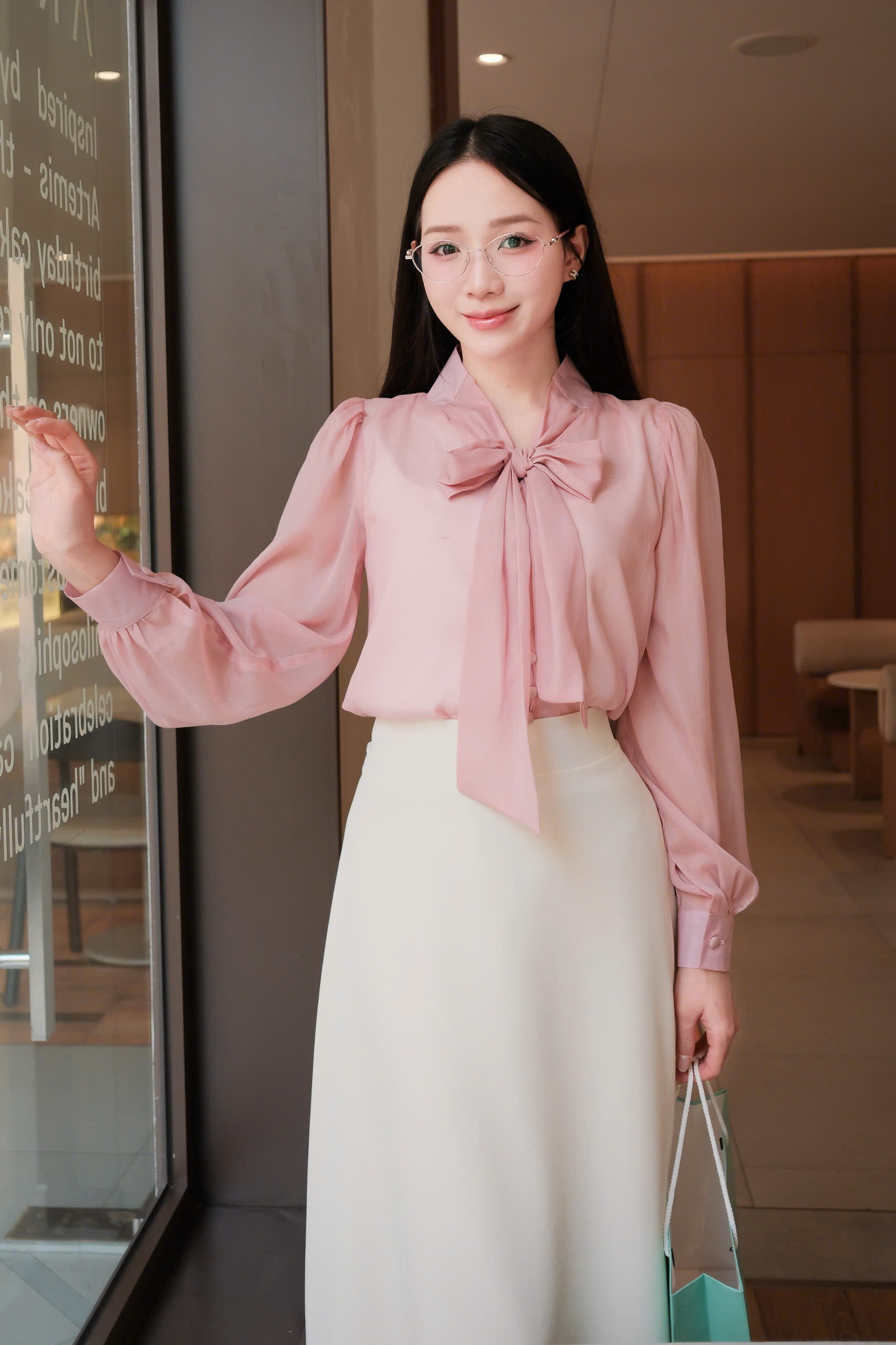 ADELINE HOUSE- SET VÁY SƠ MI NƠ+ CHÂN VÁY CÔNG SỞ- TK152.5 + TK157.3 SIZE XS S M L XL 2XL 3XL 4XL