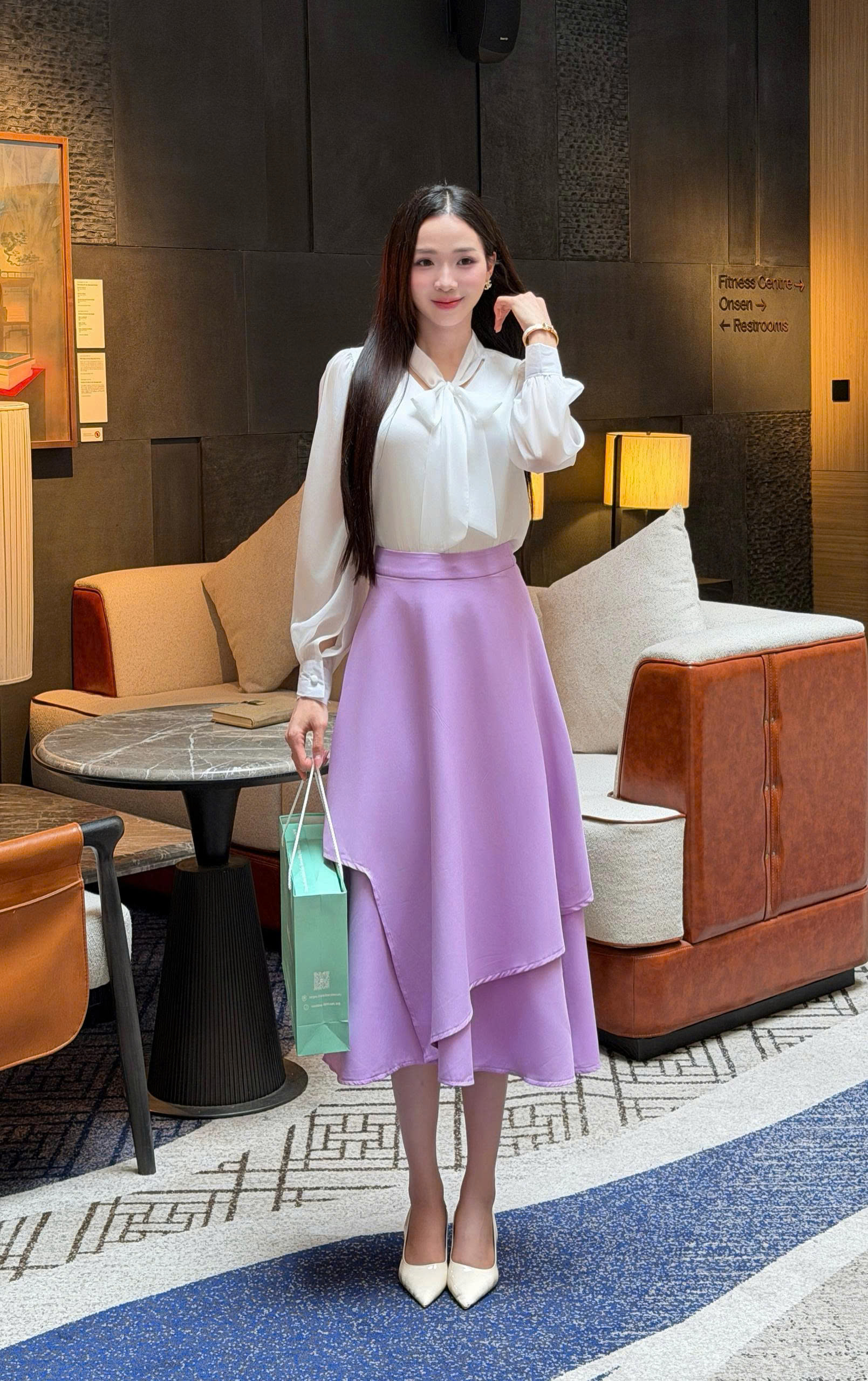 Adeline house - Chân váy công sở 