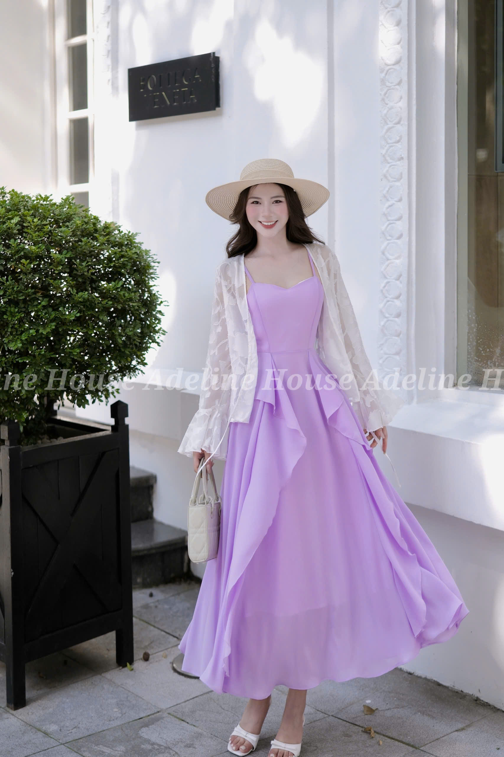 Adeline House - ✨  Đầm 2 Dây Tím Pastel Nàng Mer Xinh Xắn! TK20.4 SIZE XS S M L XL 2XL 3XL 4XL