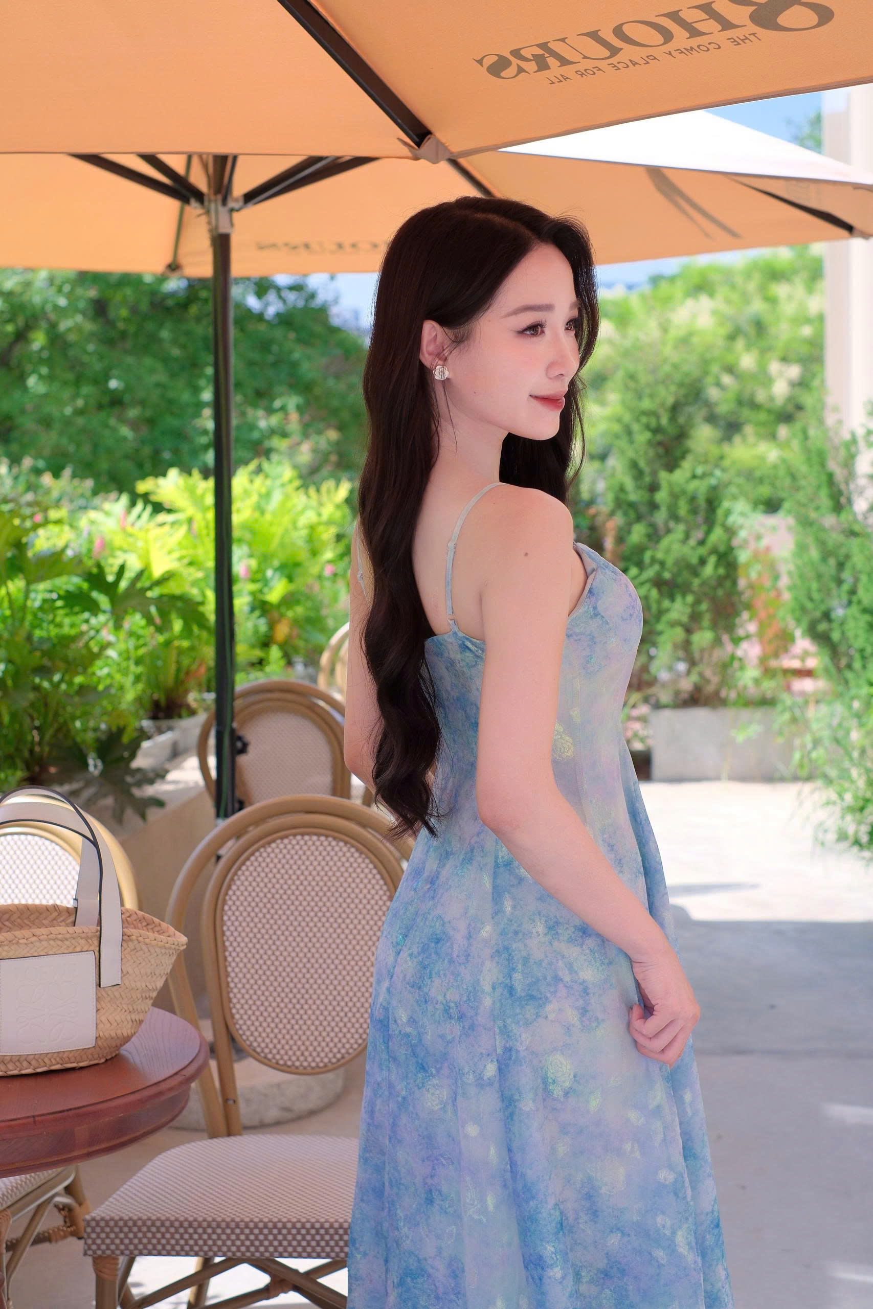 ADELINE HOUSE- Váy Maxi Hai Dây Cloudy Sky- TK85.1