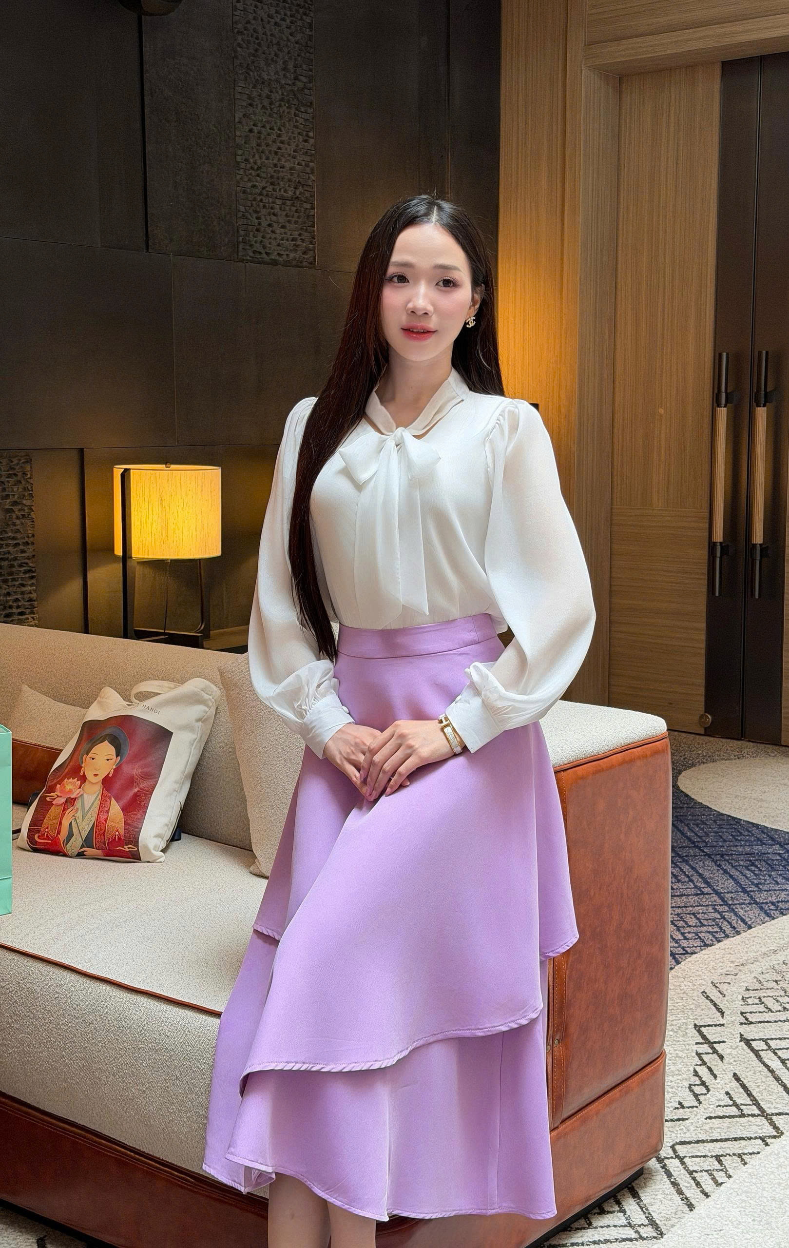 Adeline house - Chân váy công sở 