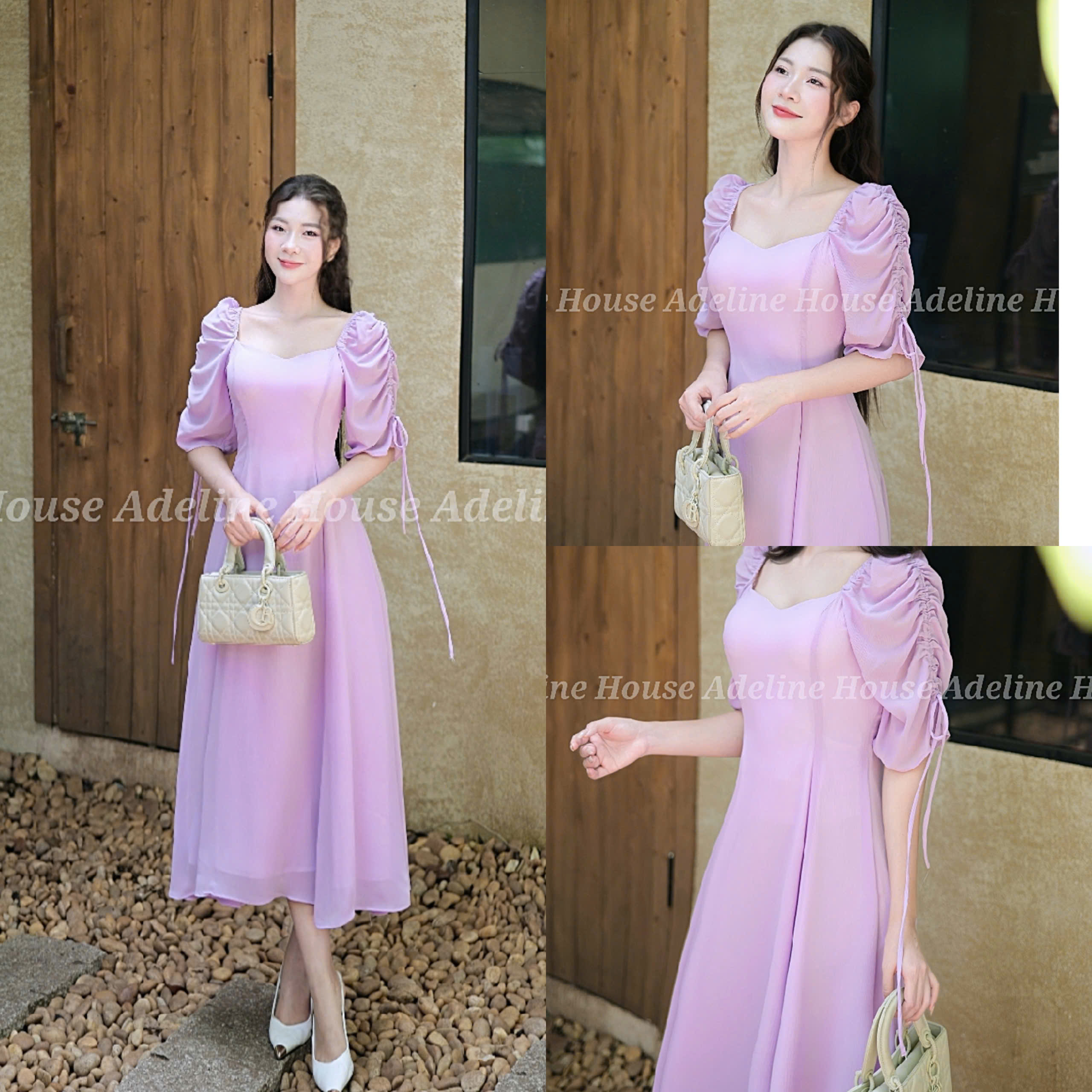 ADELINE HOUSE - Đầm Tím nàng thơ – dịu dàng và thanh lịch - TK21.4