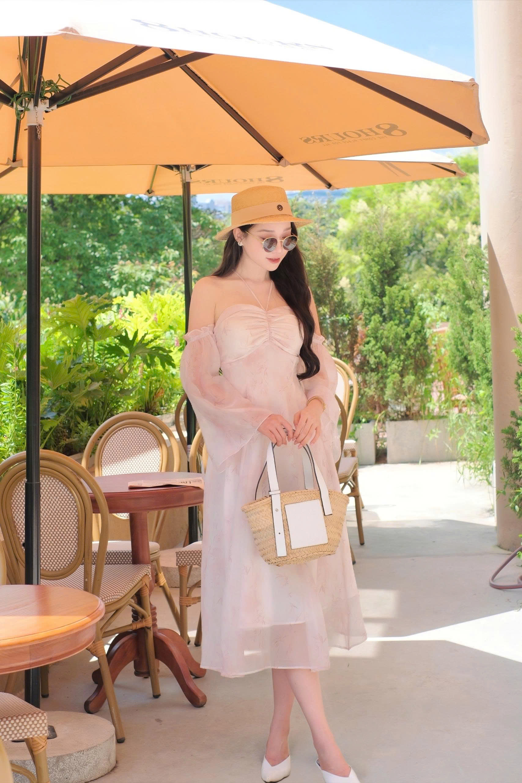 ADELINE HOUSE- Đầm Tiểu Thư Trễ Vai Rosalie- TK67 SIZE XS S M L XL 2XL 3XL 4XL