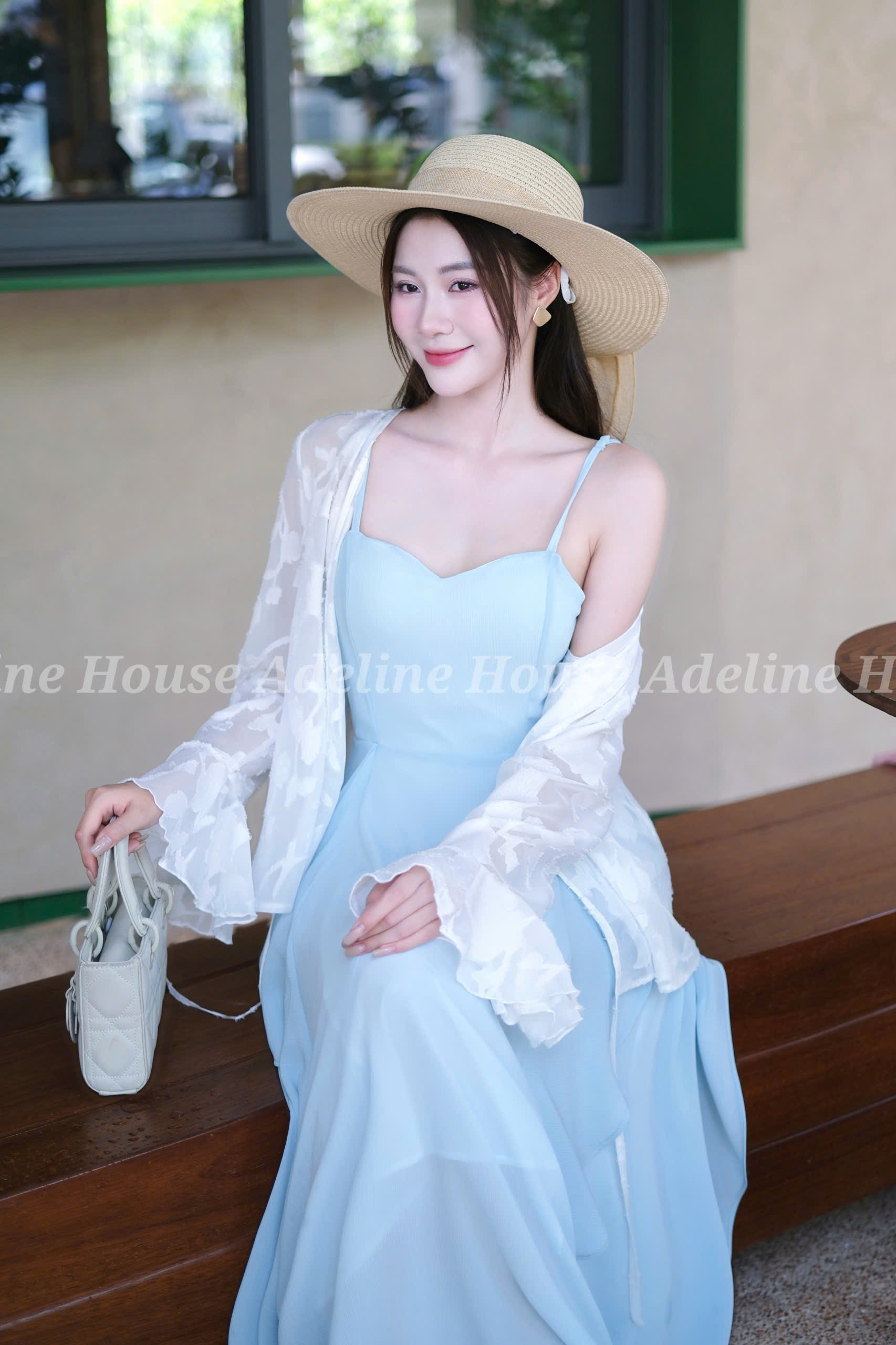 Adeline House - ✨  Đầm 2 Dây Xanh Dương Nàng Mer Xinh Xắn! TK20.2 SIZE XS S M L XL 2XL 3XL 4XL