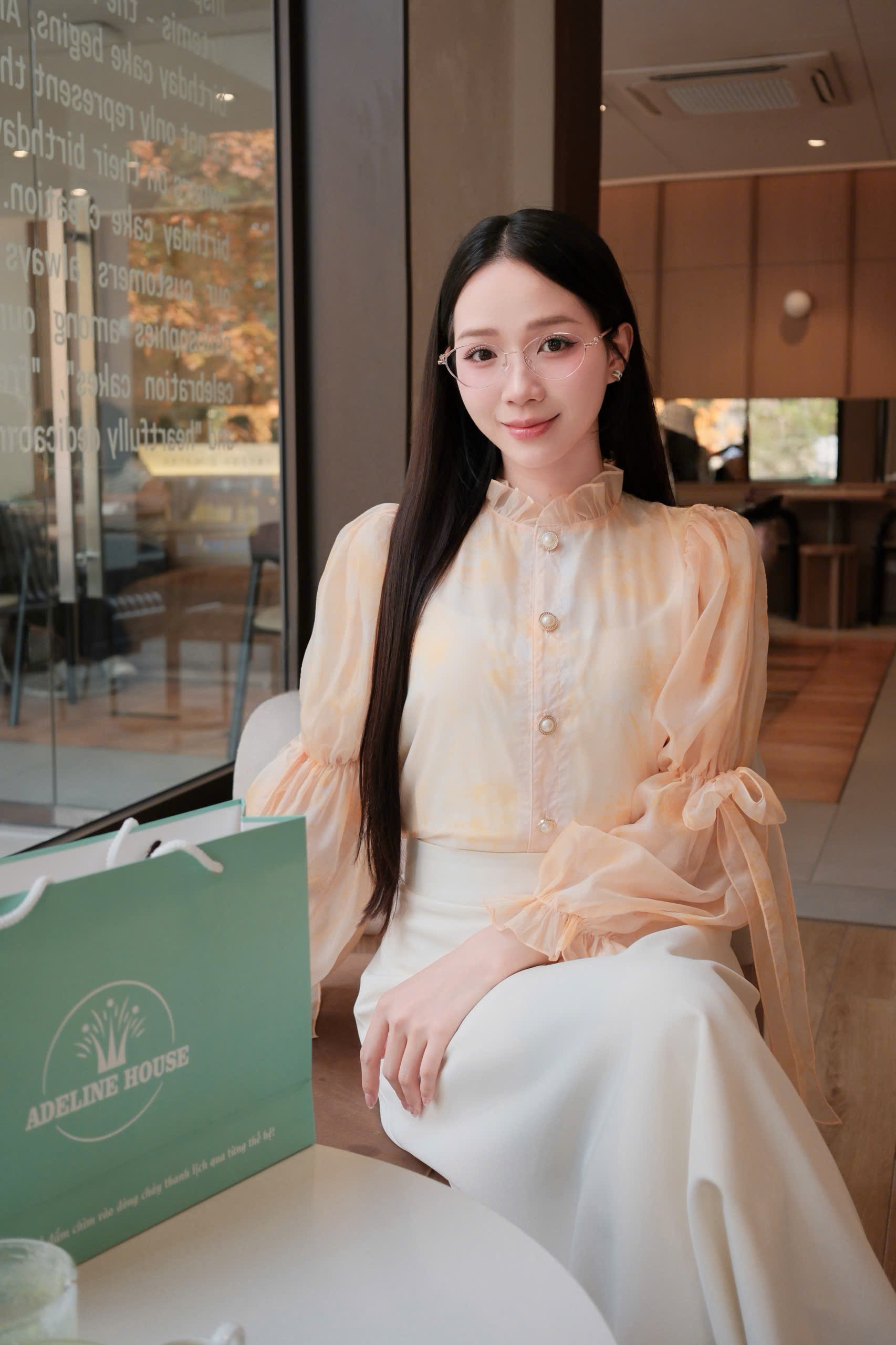 ADELINE HOUSE- SET VÁYTAY NƠ+ CHÂN VÁY THANH LỊCH- TK170.1 SIZE S M L XL 2XL 3XL 4XL