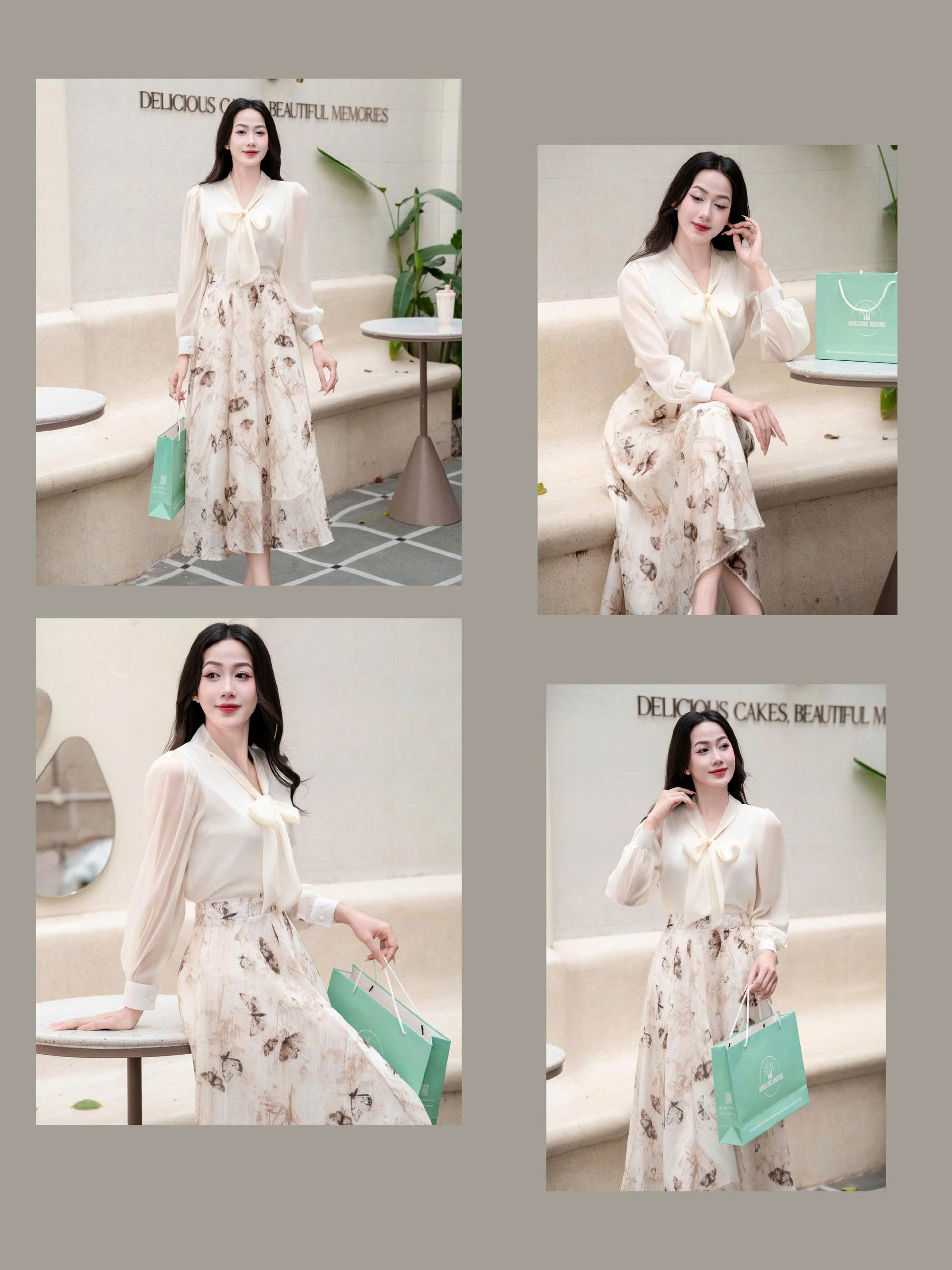 ADELINE HOUSE -Chân váy 