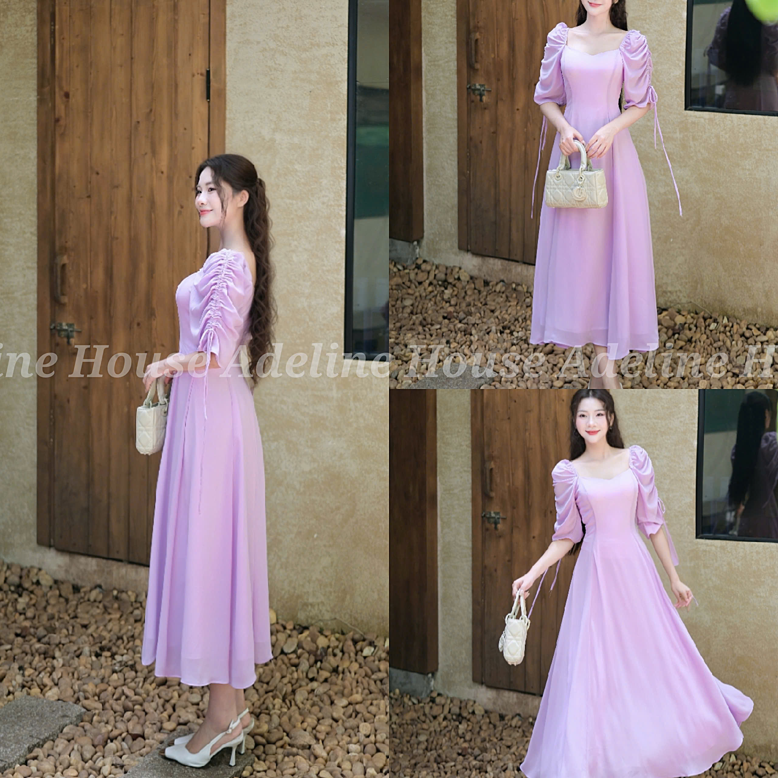 ADELINE HOUSE - Đầm Tím nàng thơ – dịu dàng và thanh lịch - TK21.4