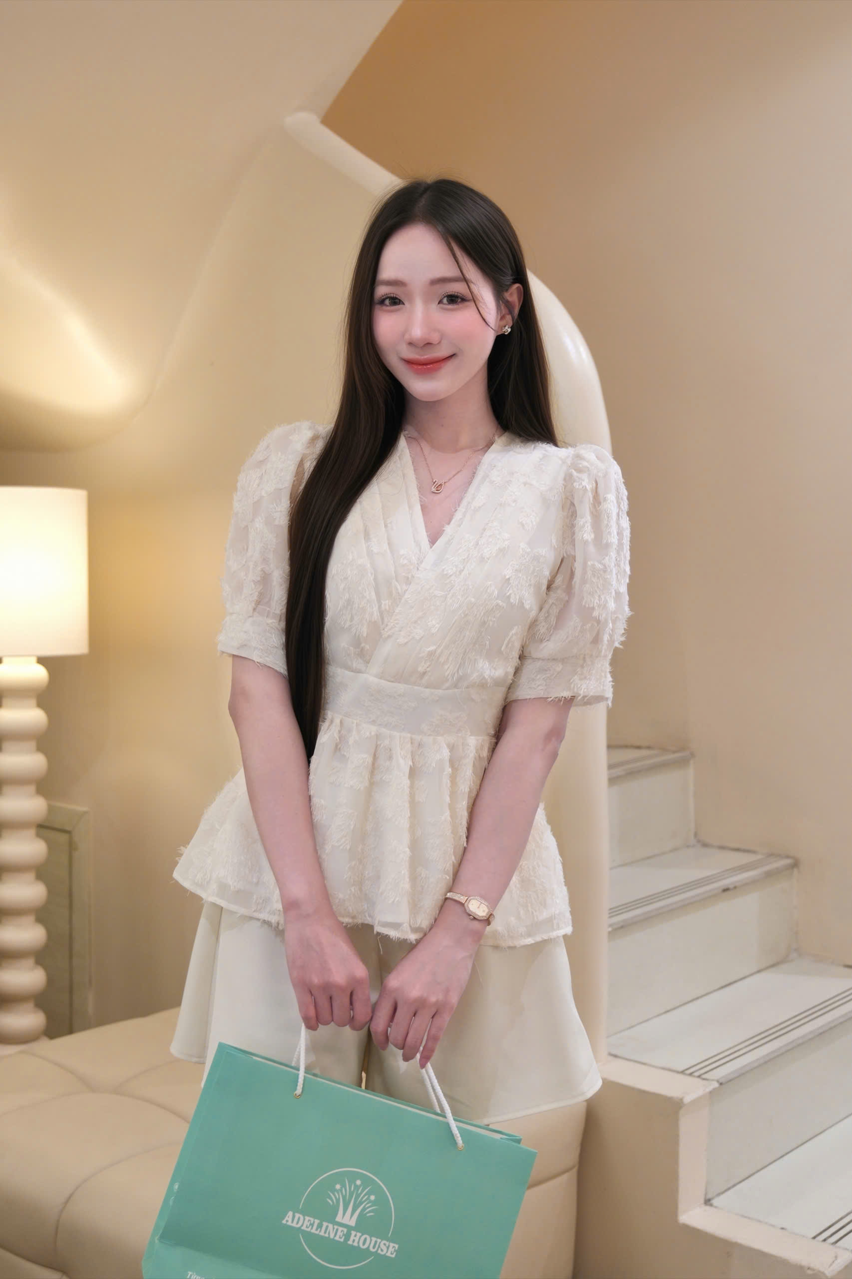 ADELINE HOUSE- SET ÁO PEPLUM + QUẦN SHORT THANH LỊCH/ SET ĐỒ ĐI CHƠI/CAFE -TK182.1