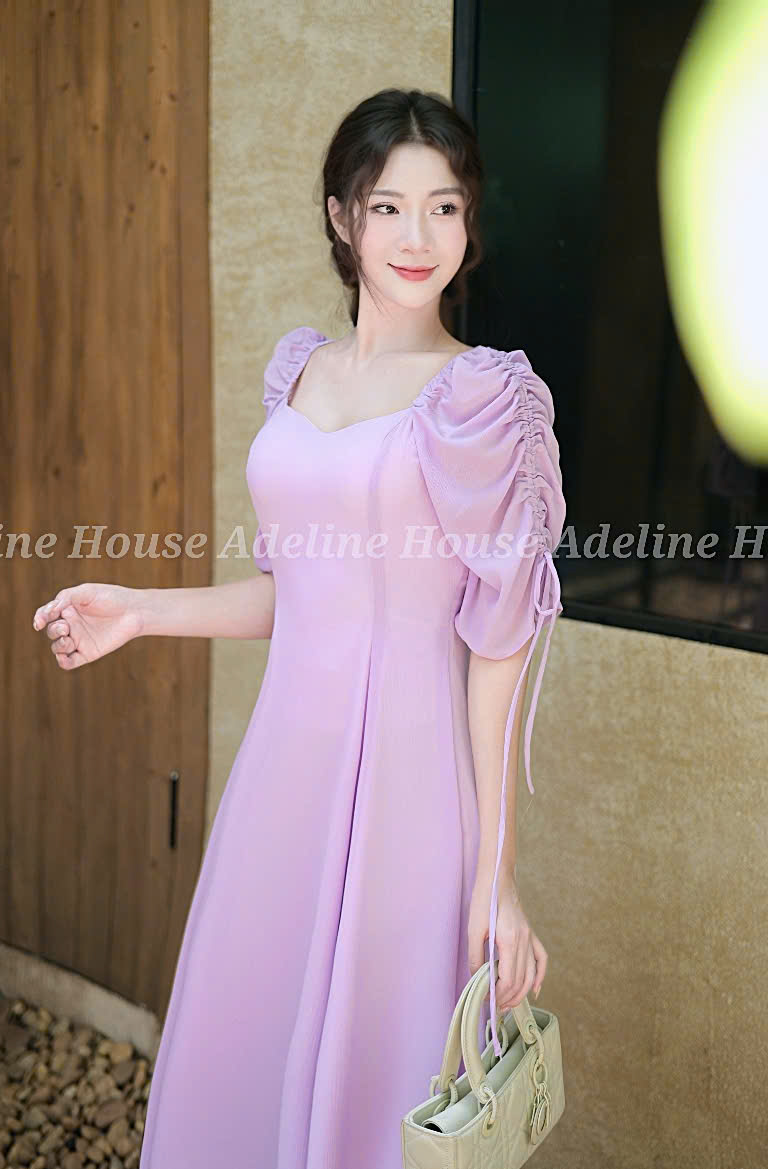 ADELINE HOUSE - Đầm Tím nàng thơ – dịu dàng và thanh lịch - TK21.4