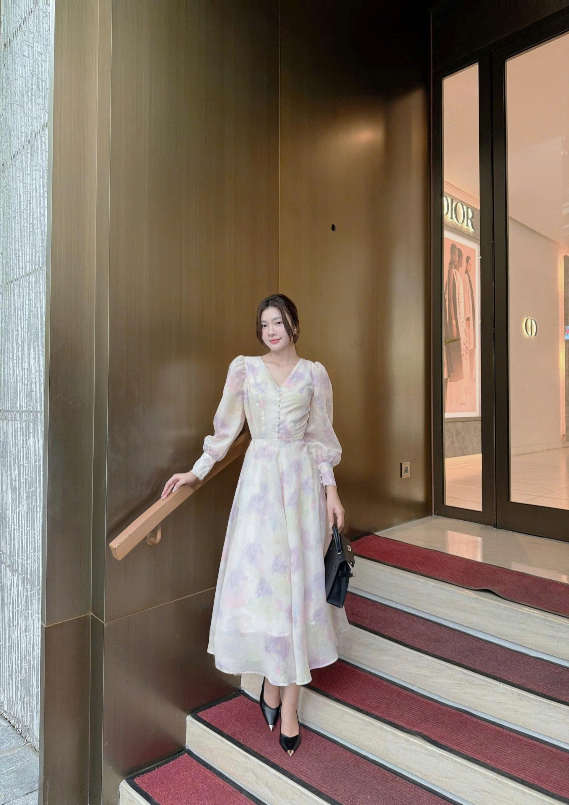 ADELINE HOUSE- Đầm Pastel Nàng Thơ Elara- TK75 SIZE XS S M L XL 2XL 3XL 4XL