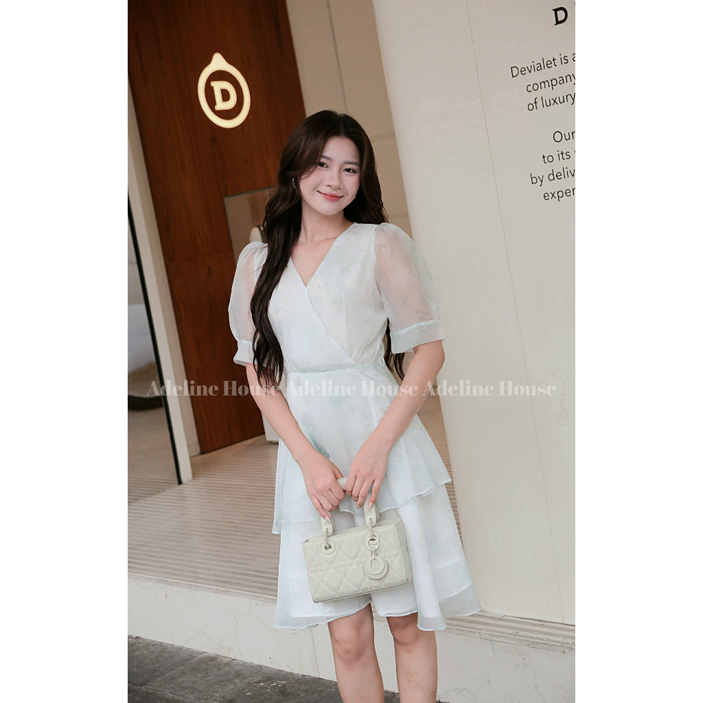 ADELINE HOUSE- VÁY XÒE TẦNG TK114